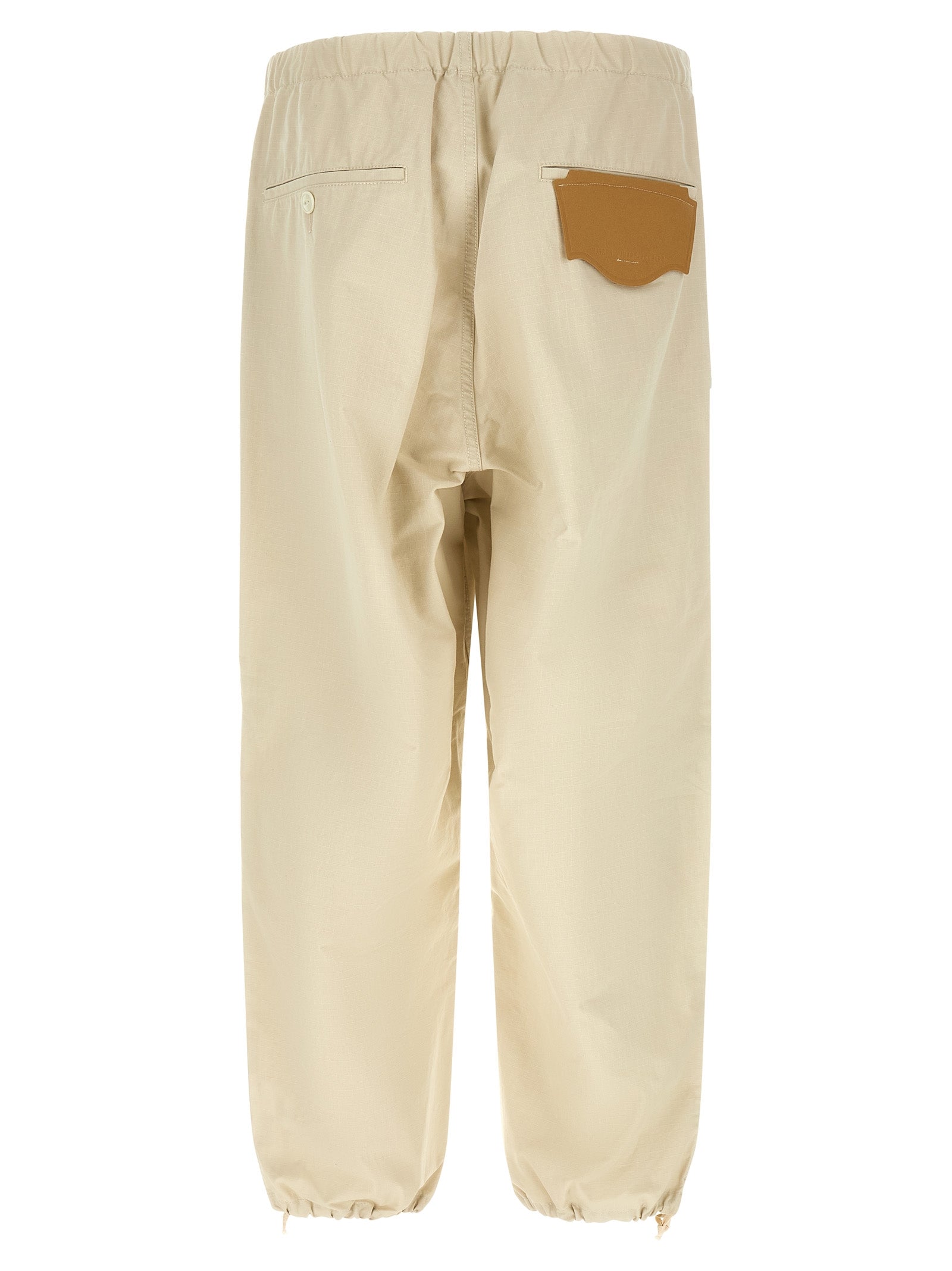 Maison Mihara Yasuhiro Beige Baumwoll-Sporthose