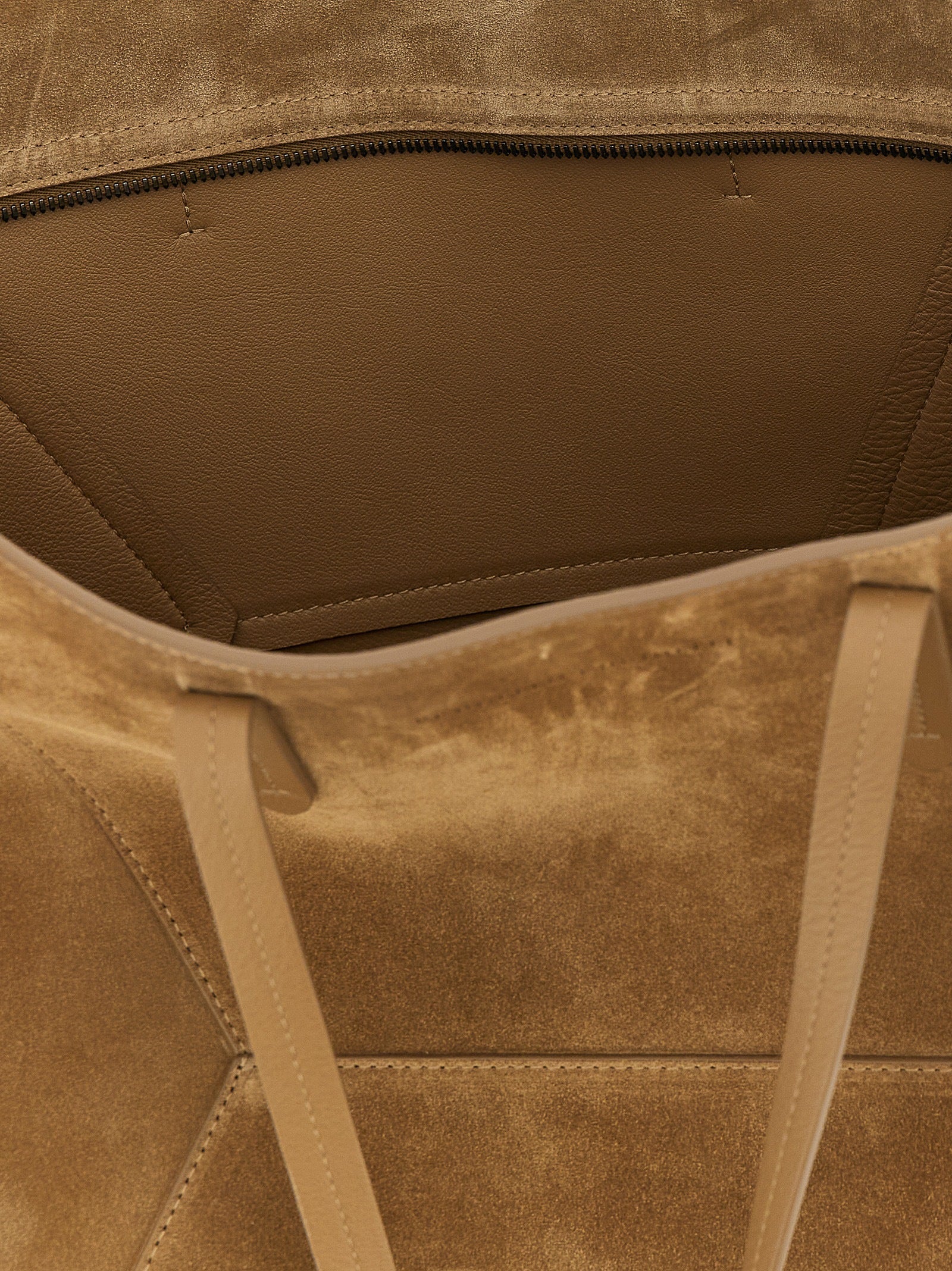 Brunello Cucinelli Braunes Kalbsleder Damen Crossbody Tasche