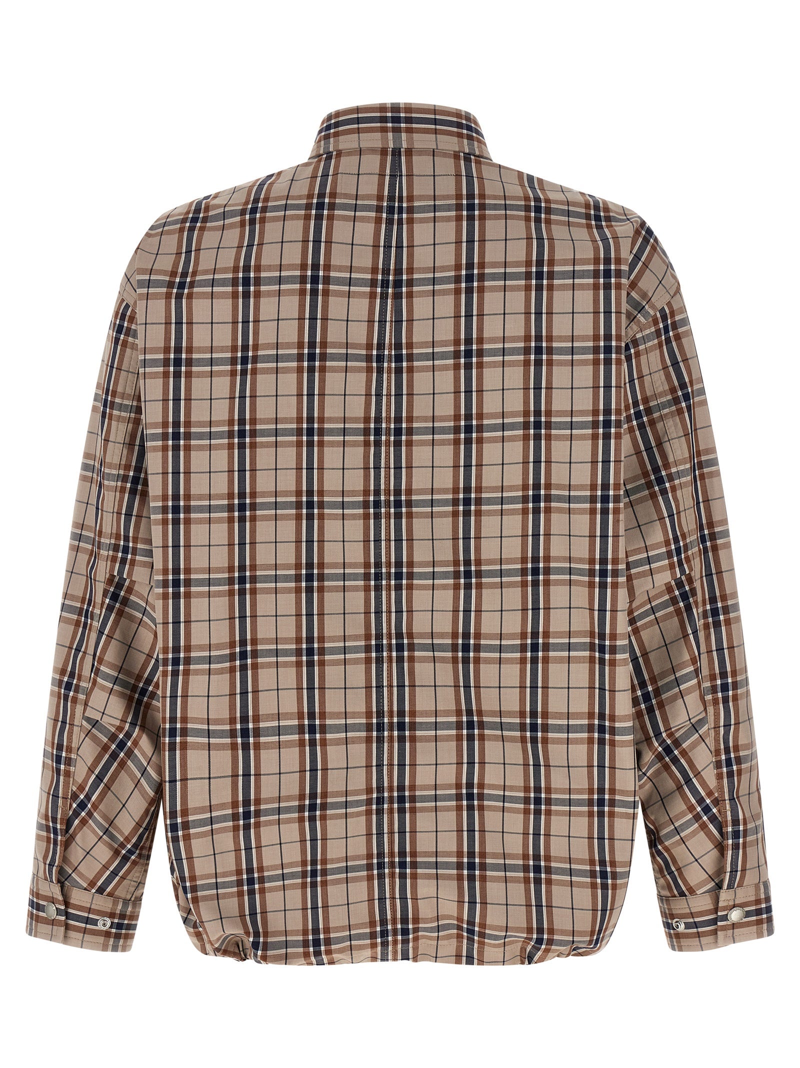 Comme Des Garçons Beige Baumwolljacke in voller Länge