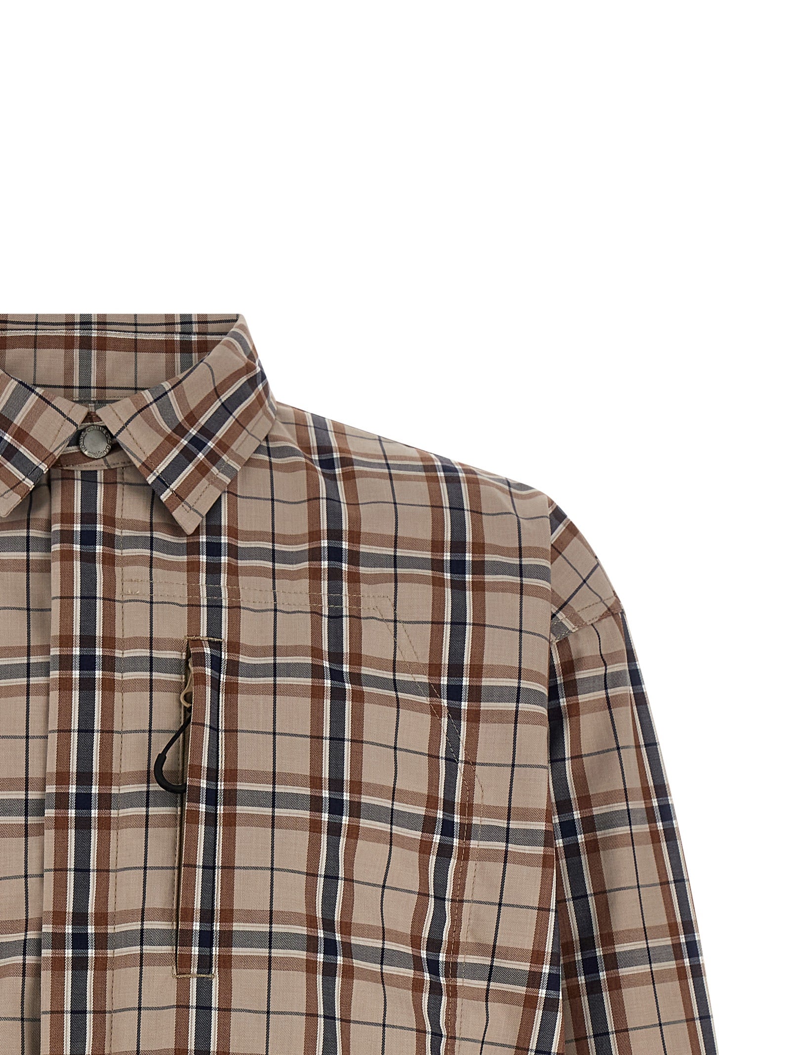 Comme Des Garçons Beige Baumwolljacke in voller Länge