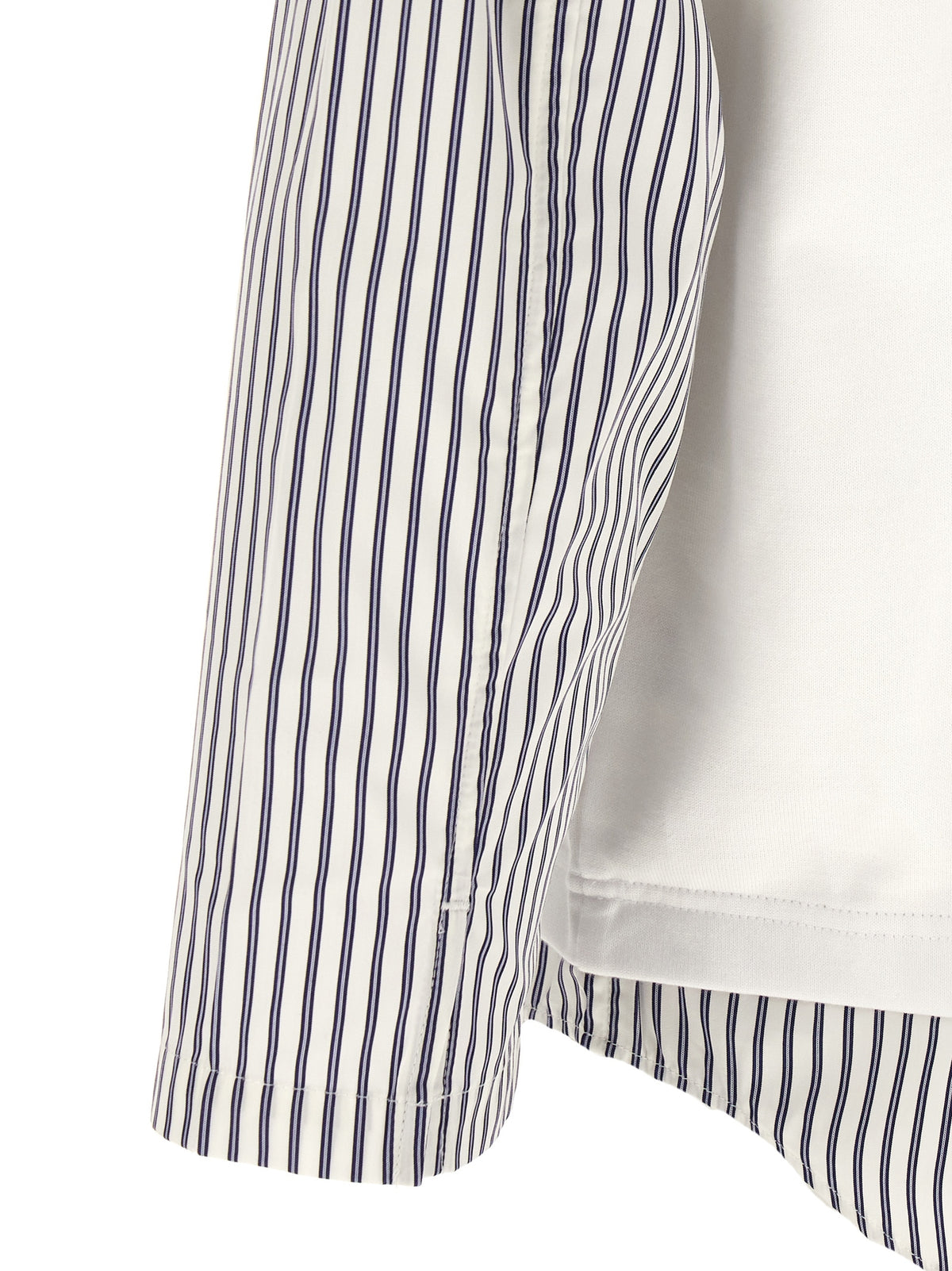 Comme Des Garçons Weißes Baumwoll-T-Shirt