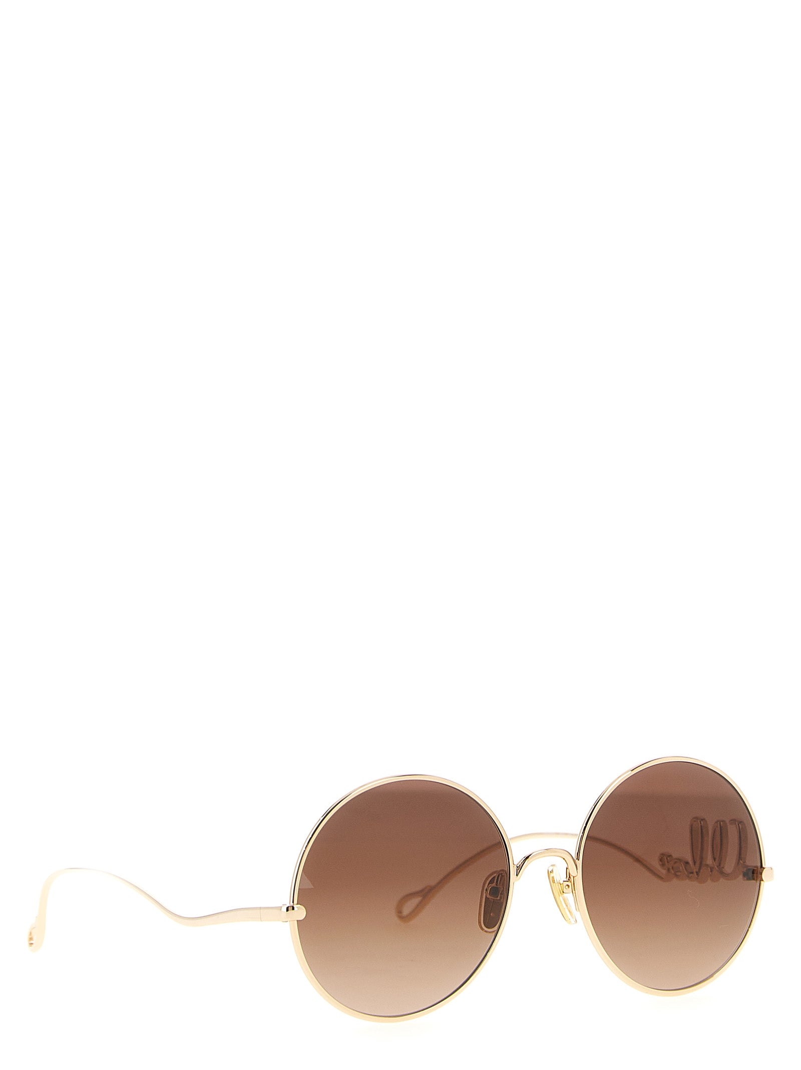 Chloé Sonnenbrille aus mehrfarbigem Metall