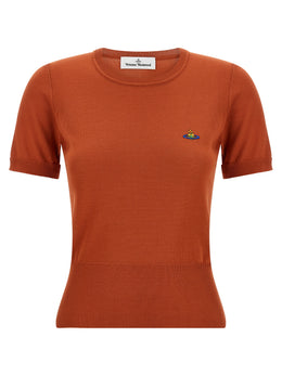 Vivienne Westwood Orange Cotton T-Shirt