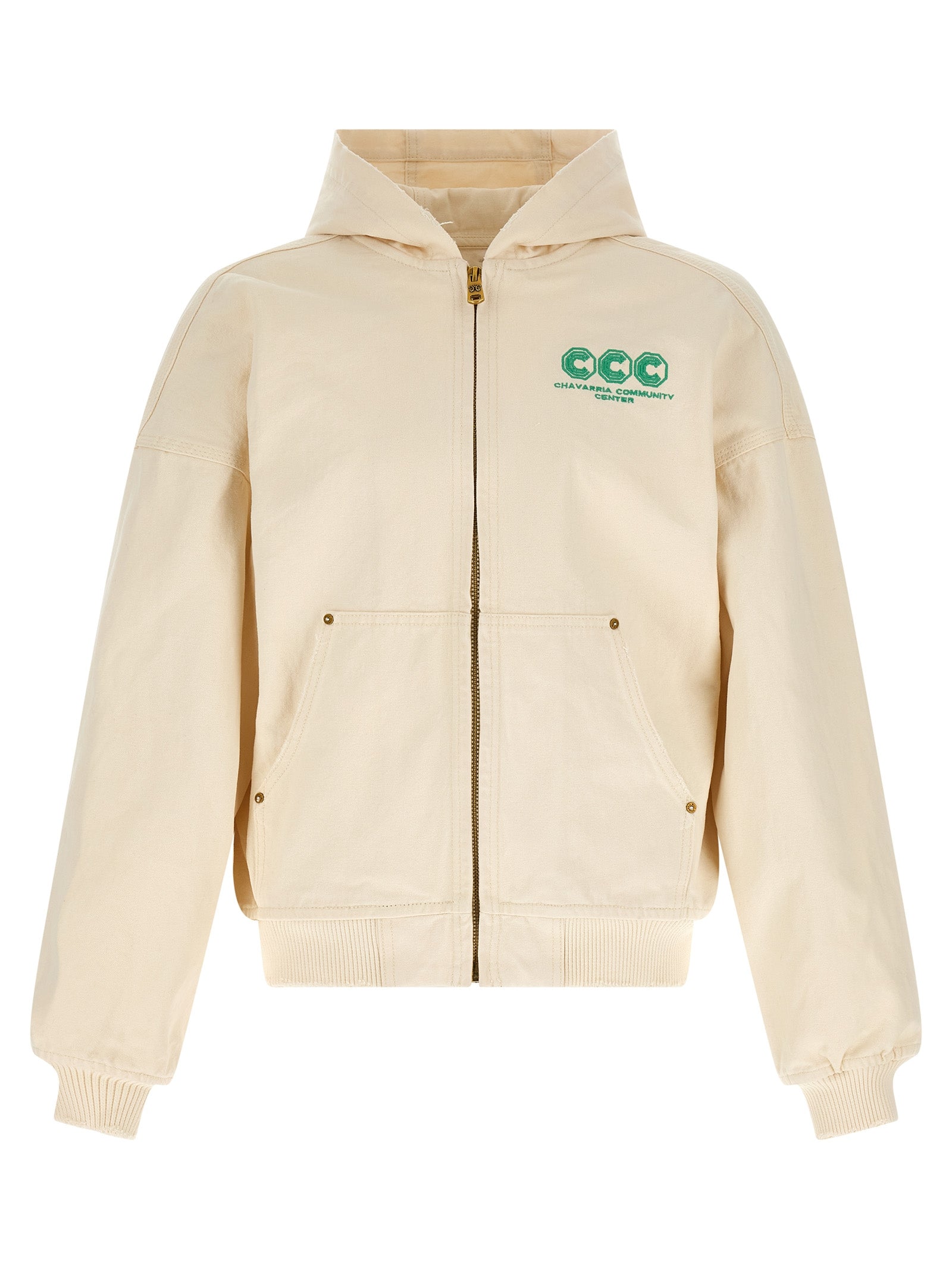 WILLY CHAVARRIA Zweifarbiger Baumwollpullover
