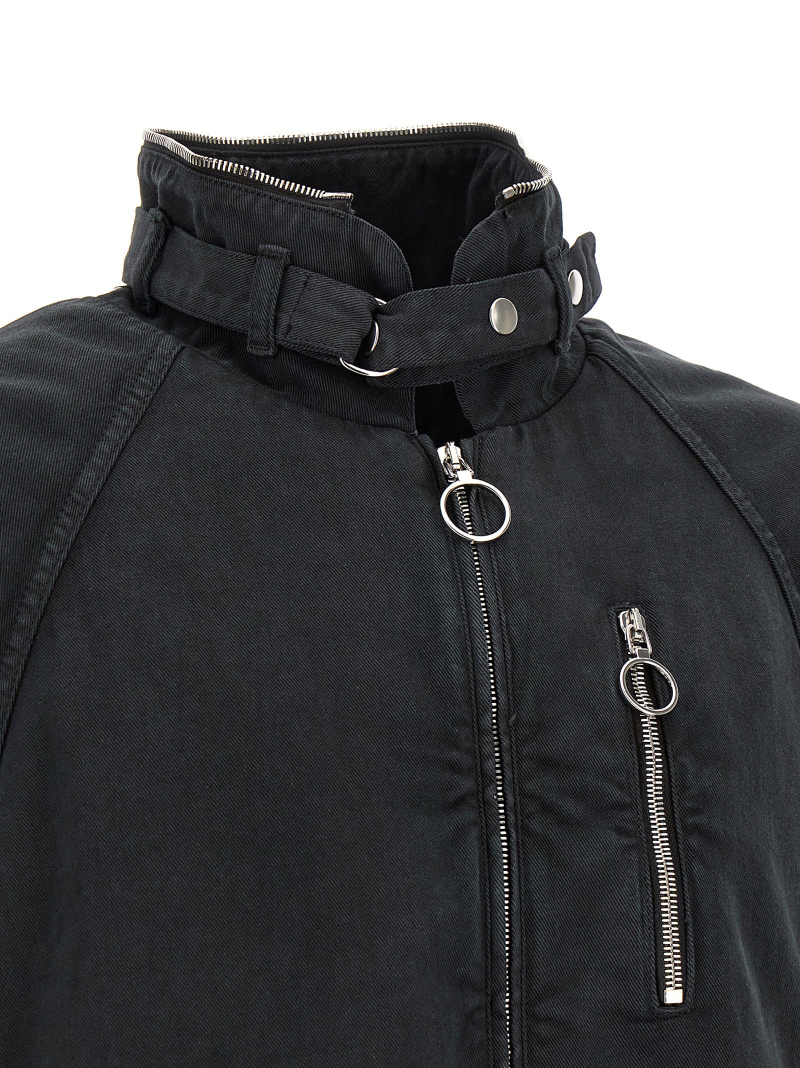 Namacheko Schwarze Baumwoll-Shell-Jacke