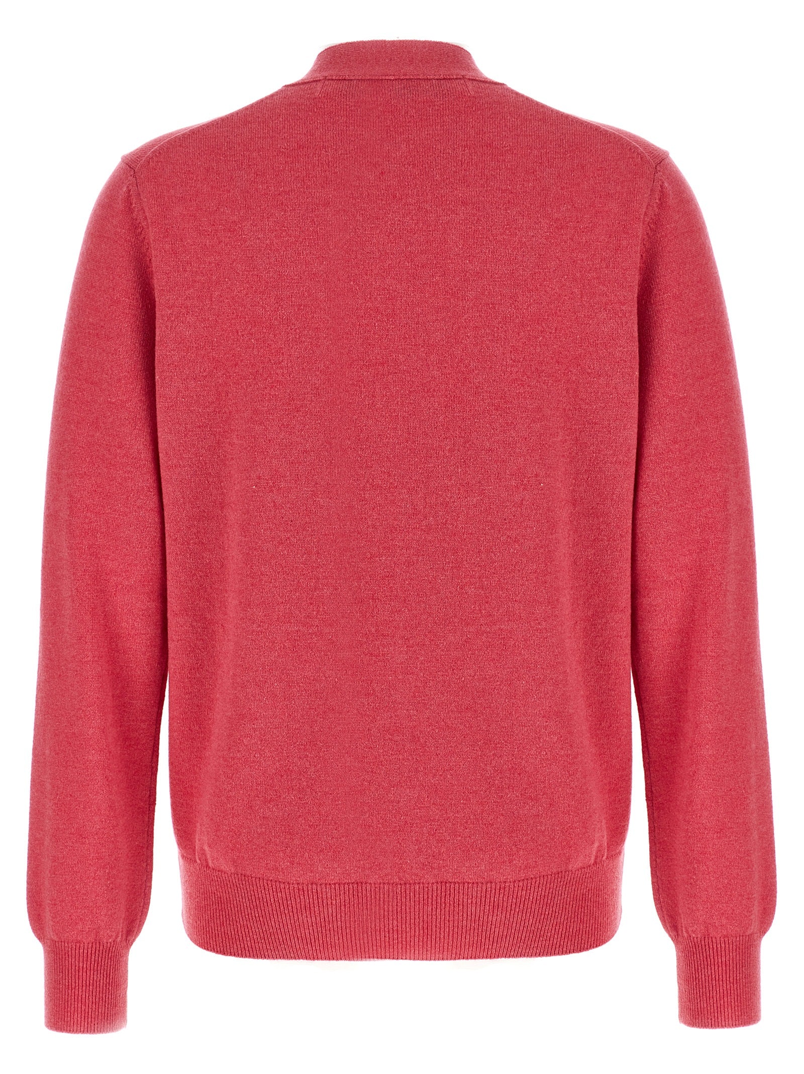 Comme Des Garçons Play Mehrfarbige Wollstrickjacke