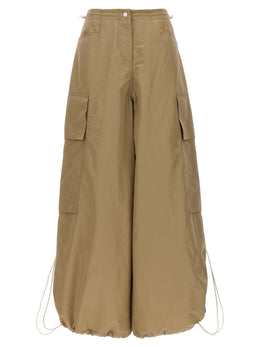 Palm Angels Beige Polyamid Freizeithose