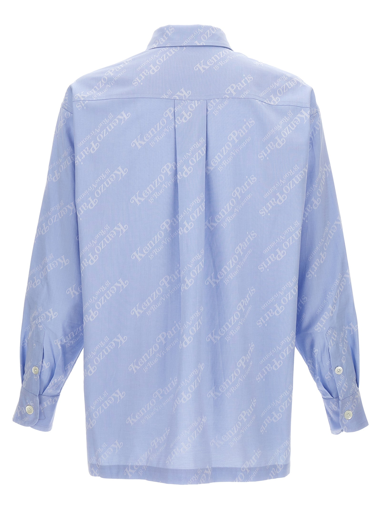 Kenzo Blaue Baumwollbluse
