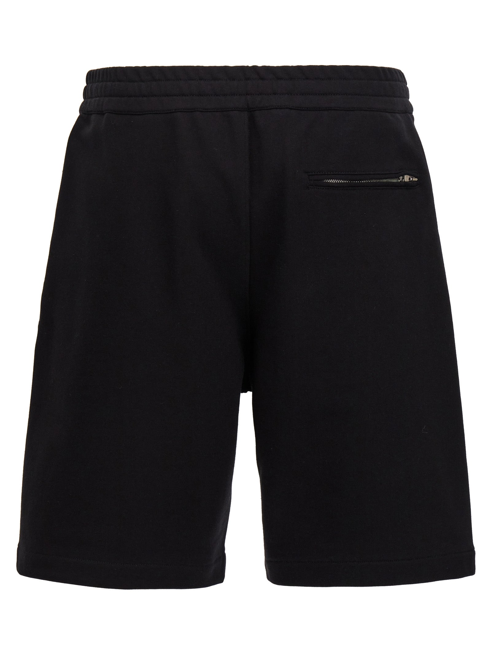 Alexander McQueen Schwarze Baumwoll-Bermudashorts