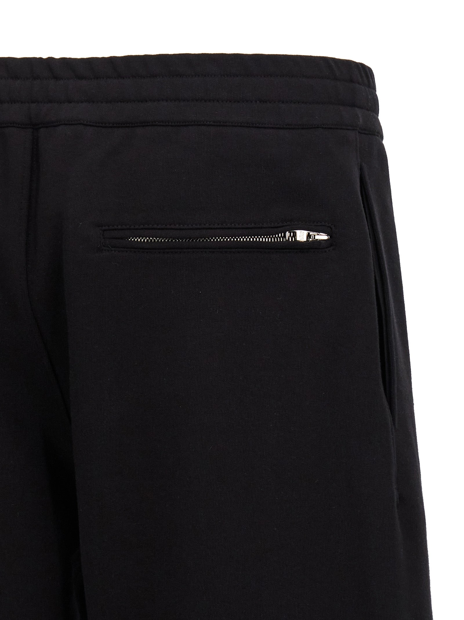 Alexander McQueen Schwarze Baumwoll-Bermudashorts