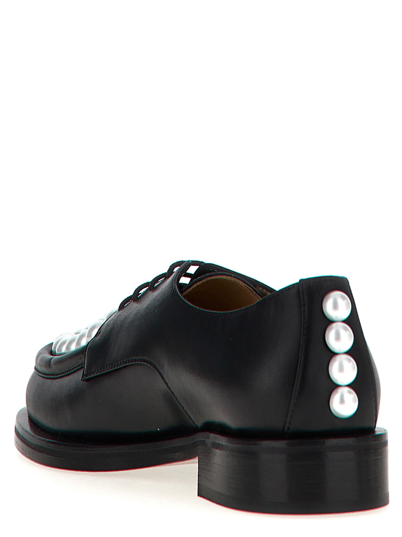 MACH & MACH Zweifarbige Oxford- und Derby-Schuhe aus Kalbsleder