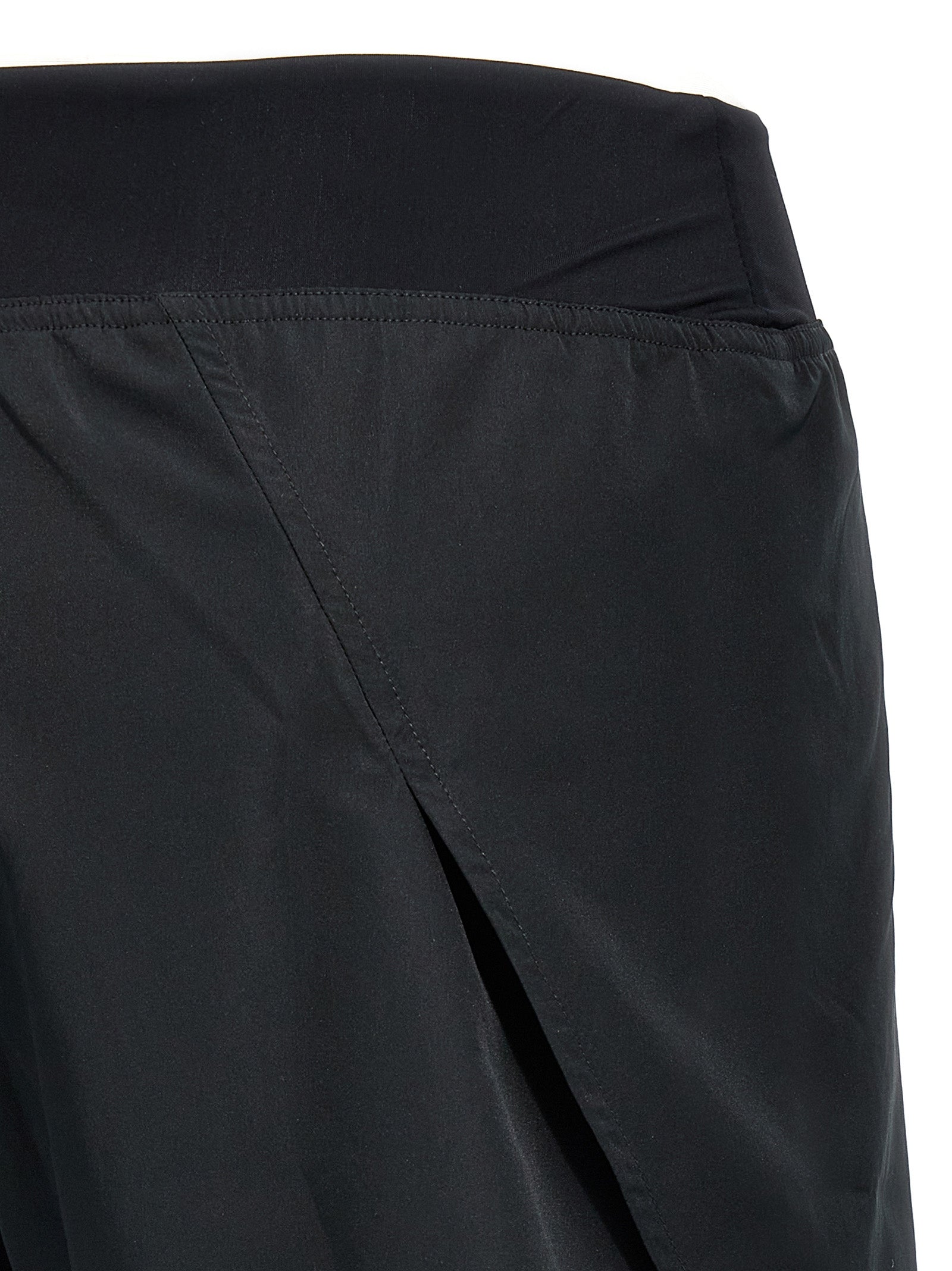 Jil Sander Schwarze Bermuda-Shorts aus Polyester