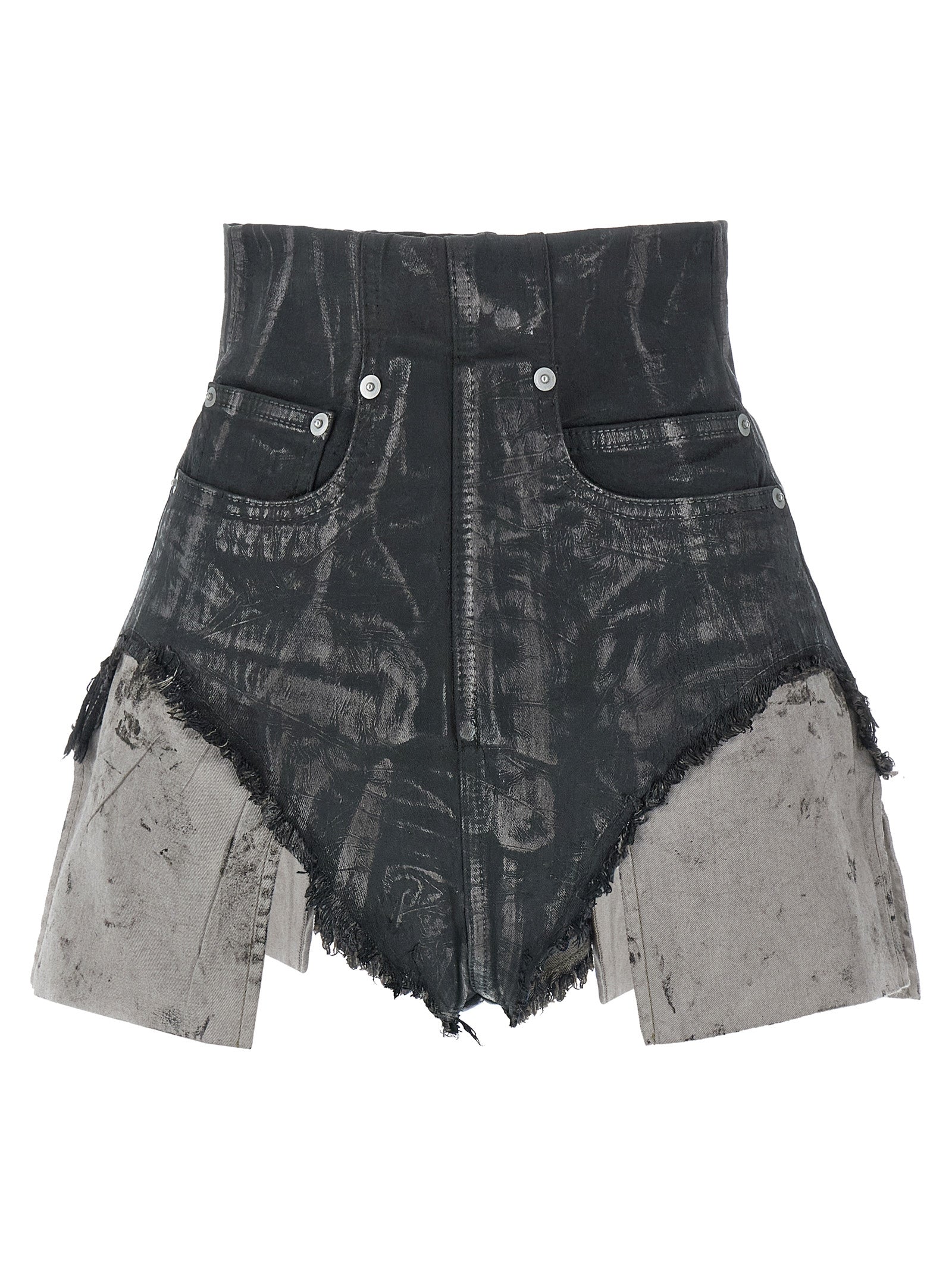 DRKSHDW Braune Baumwoll-Bermudashorts