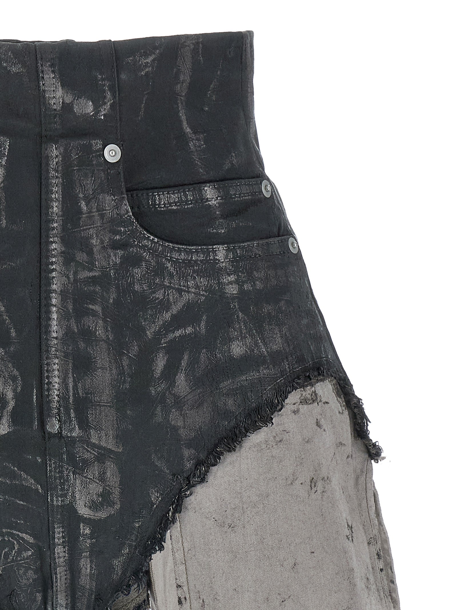 DRKSHDW Braune Baumwoll-Bermudashorts