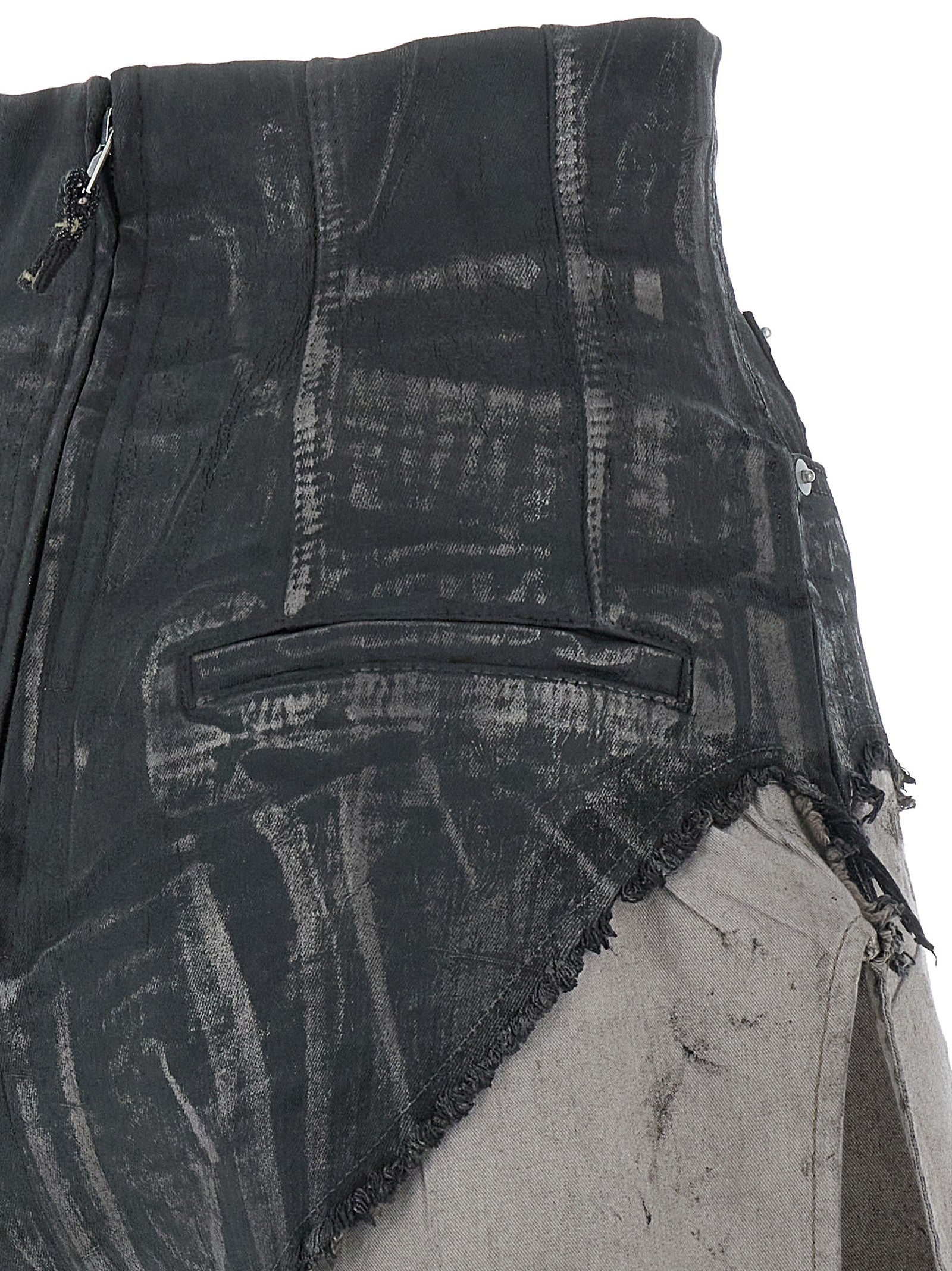 DRKSHDW Braune Baumwoll-Bermudashorts