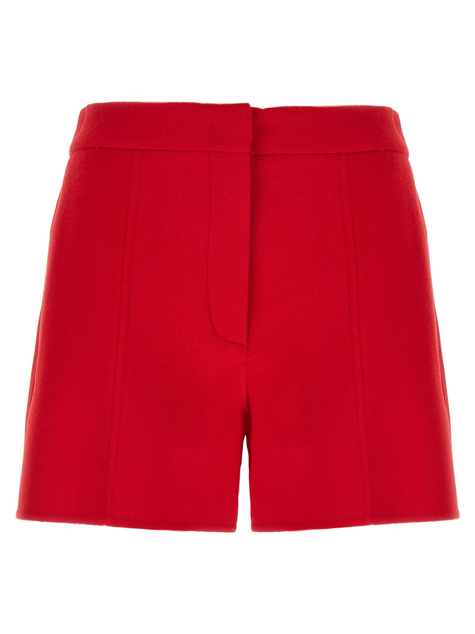 Sportmax Mehrfarbige Virgin Wool Bermuda Shorts