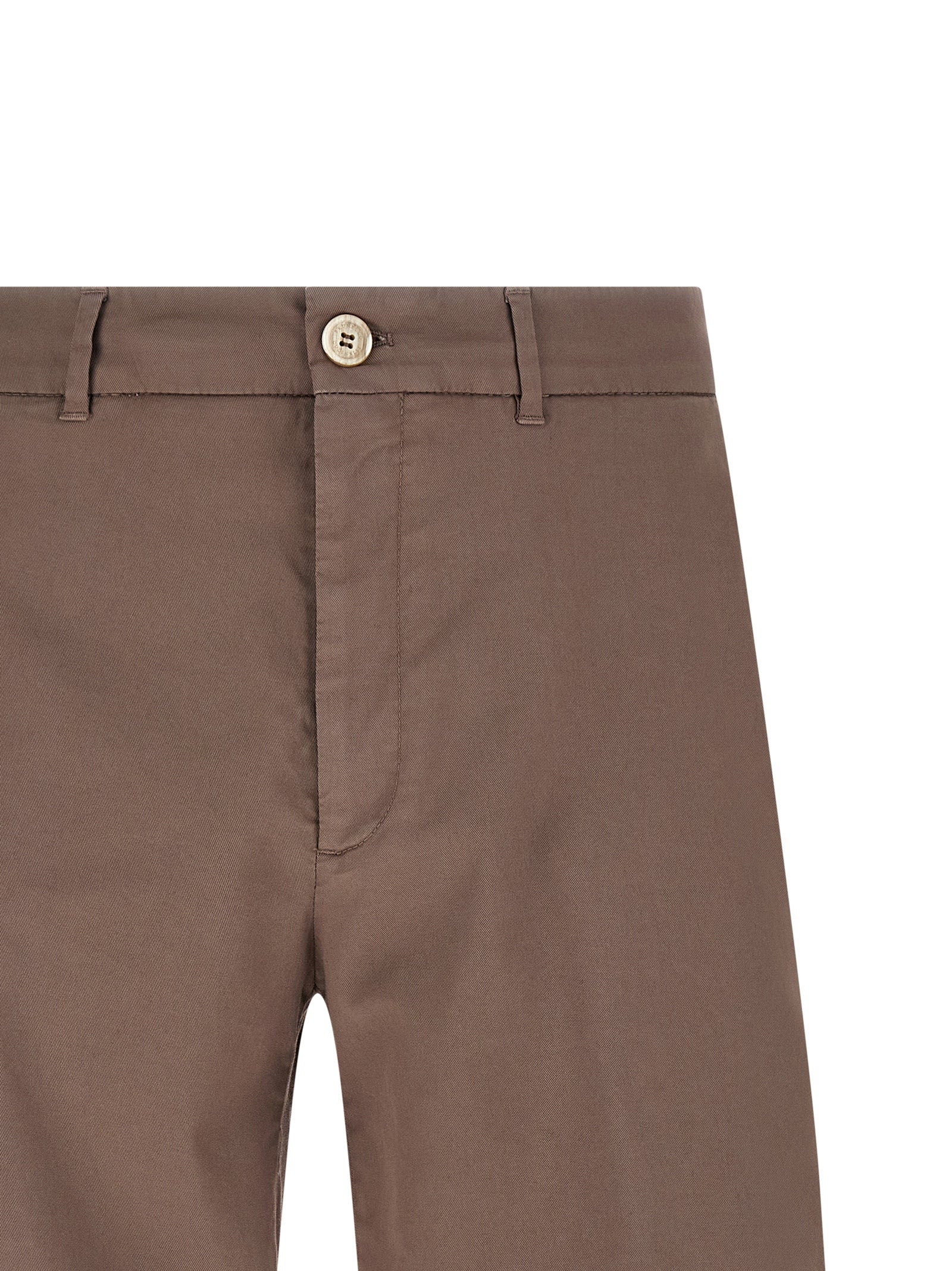 Brunello Cucinelli Braune Baumwoll-Bermudashorts