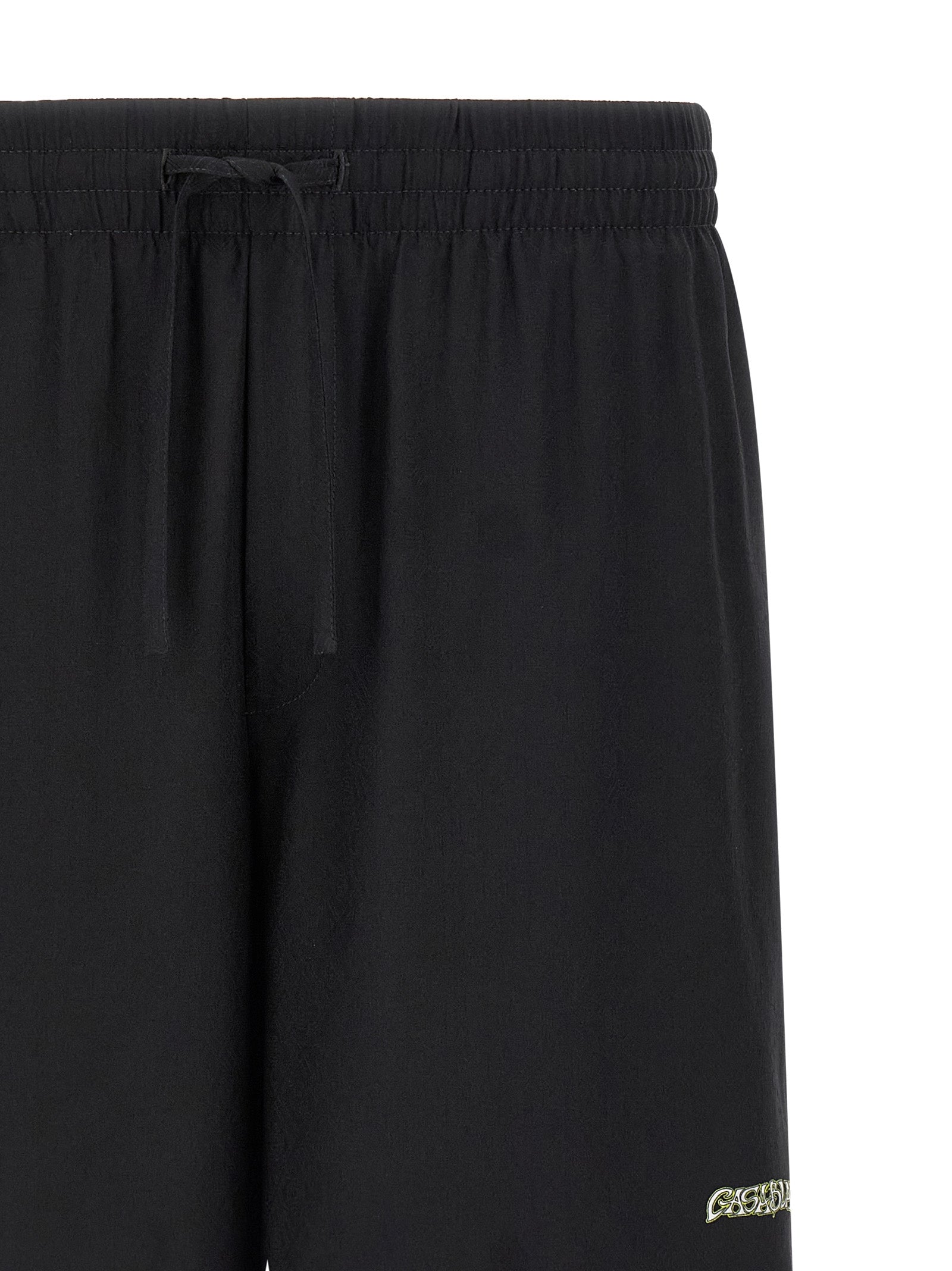 Casablanca Mehrfarbige Seiden-Bermudashorts