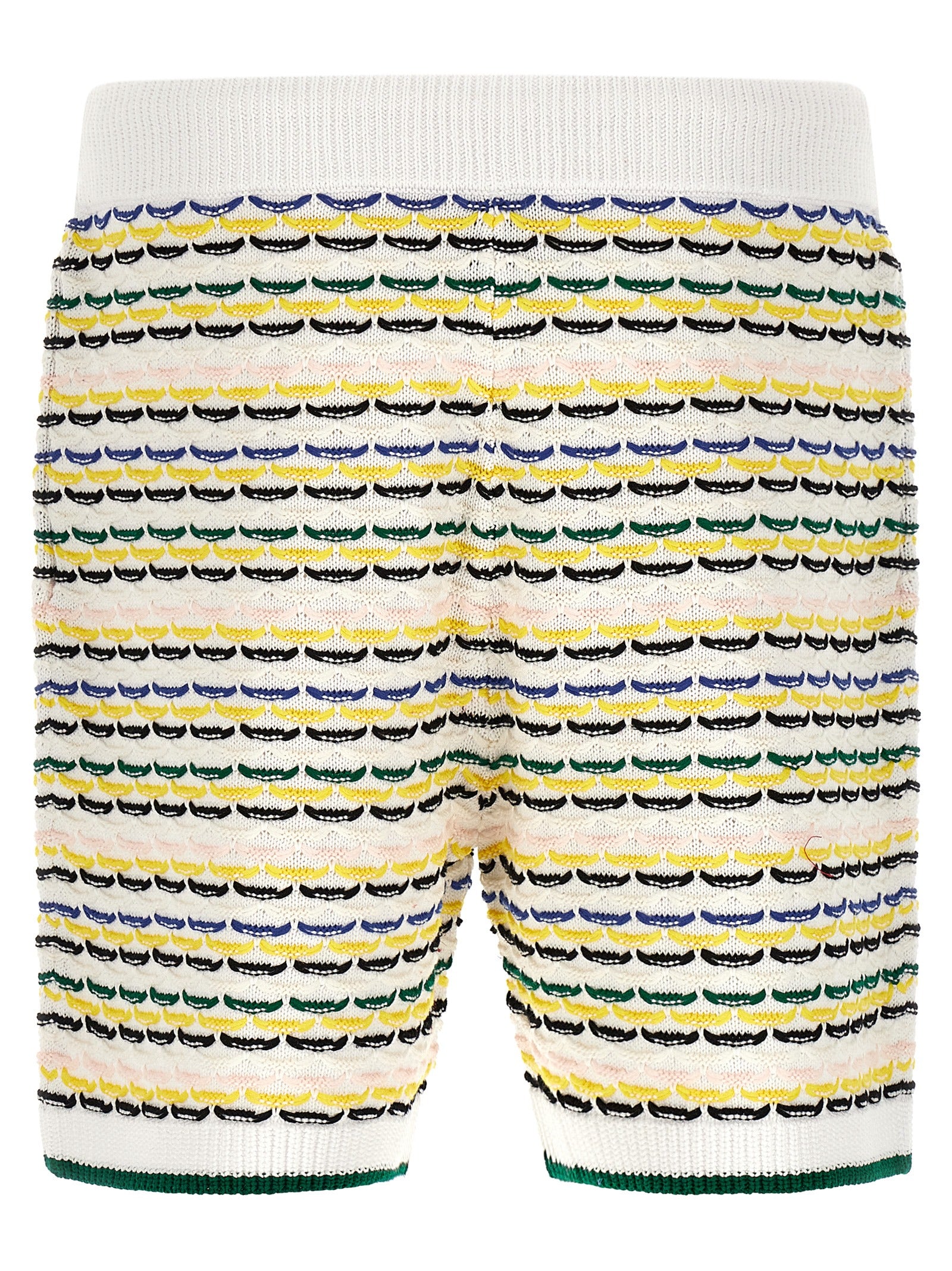 Casablanca Mehrfarbige Baumwoll-Bermudashorts
