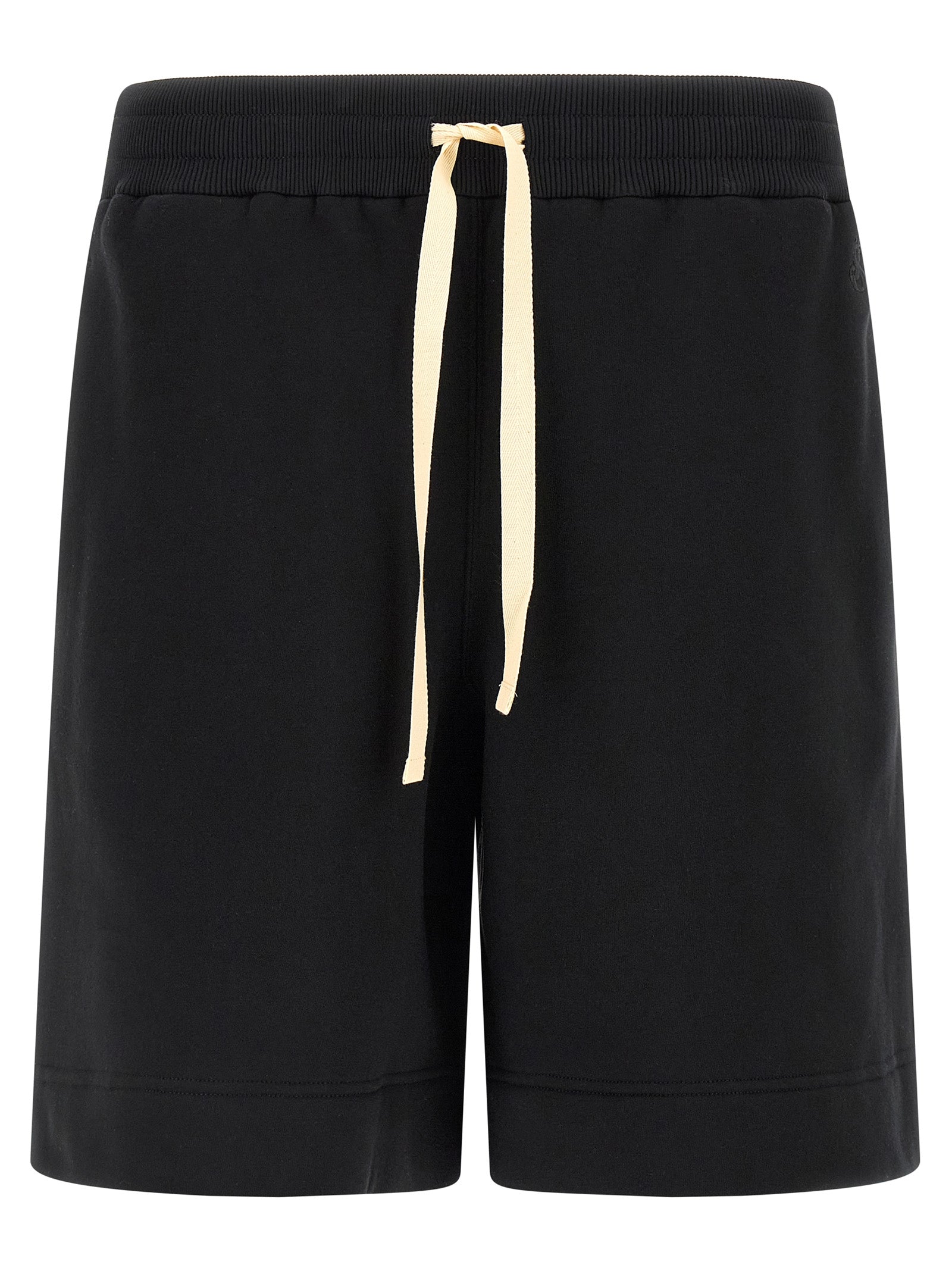 Jil Sander Schwarze Baumwoll-Bermudashorts