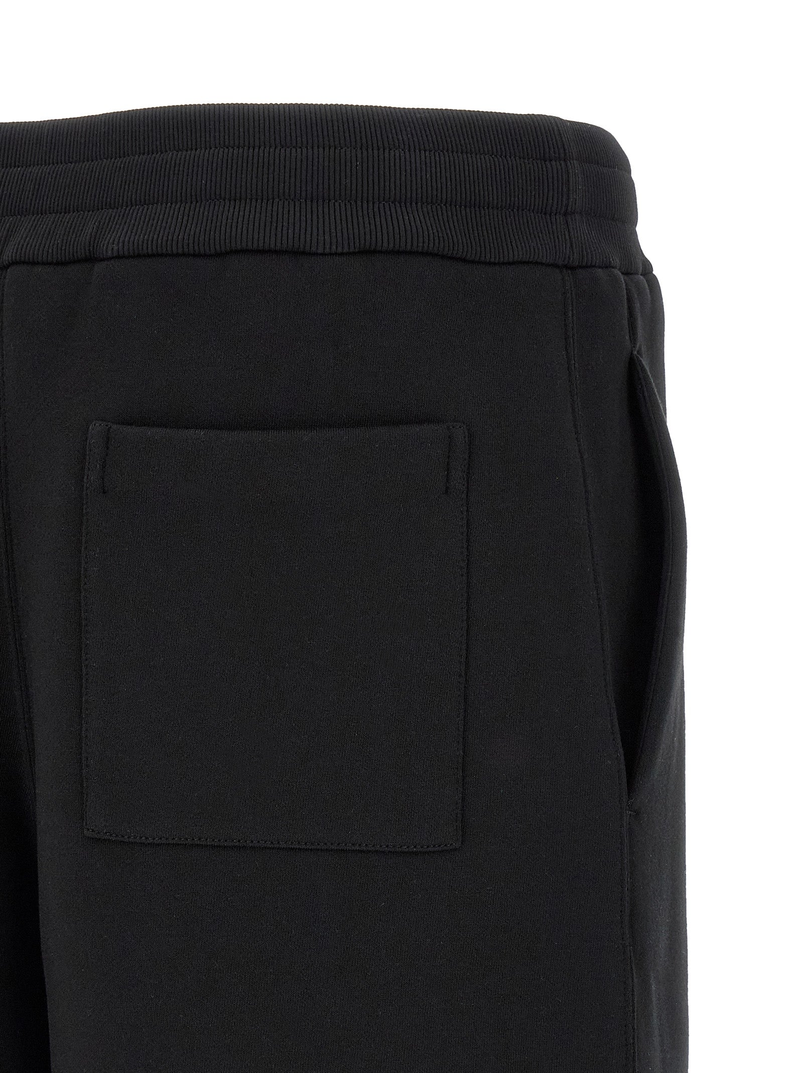 Jil Sander Schwarze Baumwoll-Bermudashorts
