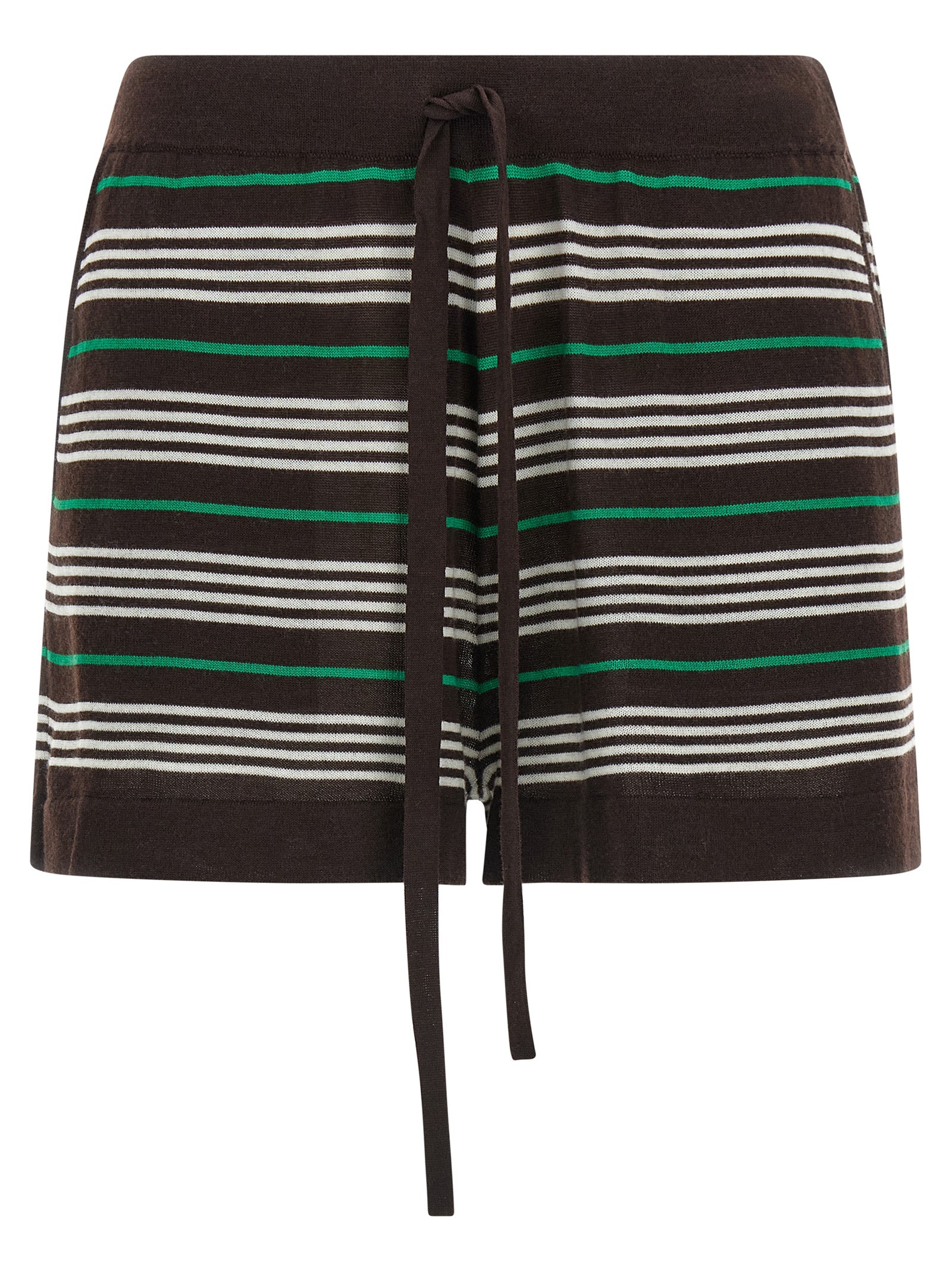 P.A.R.O.S.H. Braune Woll-Bermudashorts