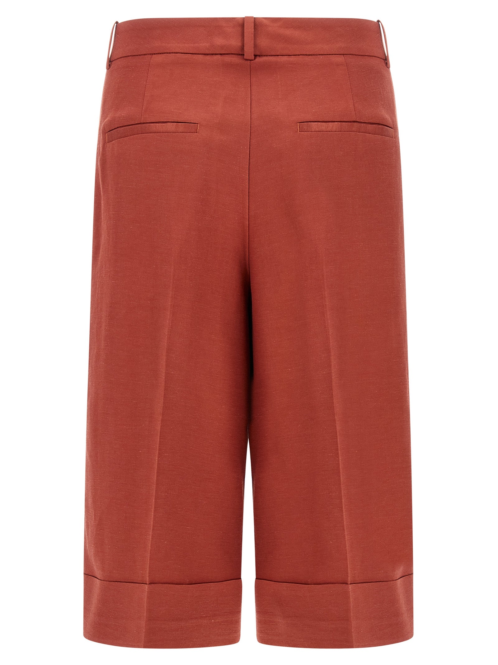 Peserico Mehrfarbige Viskose-Bermudashorts