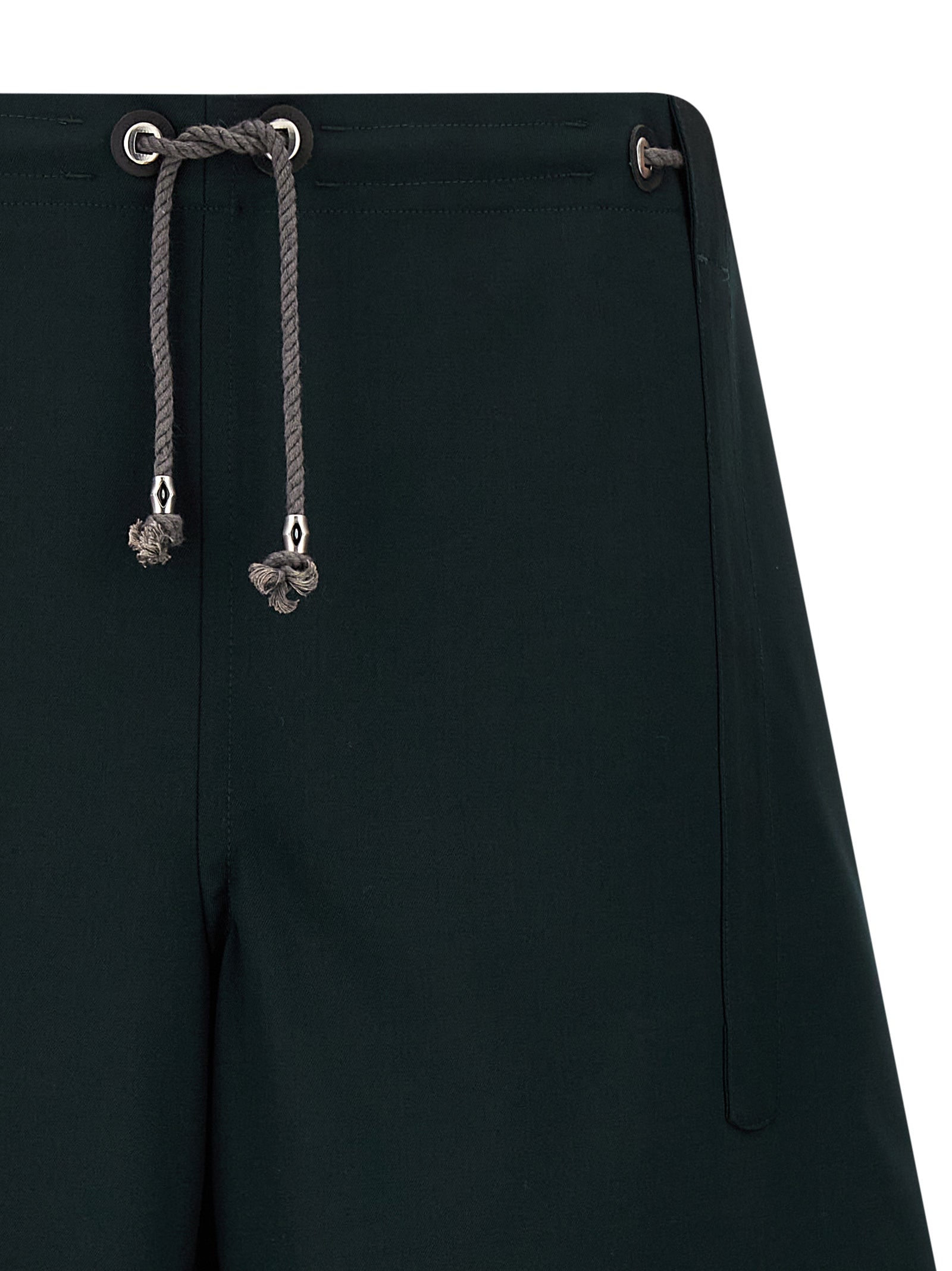 Kiko Kostadinov Zweifarbige Bermuda-Shorts aus reiner Schurwolle