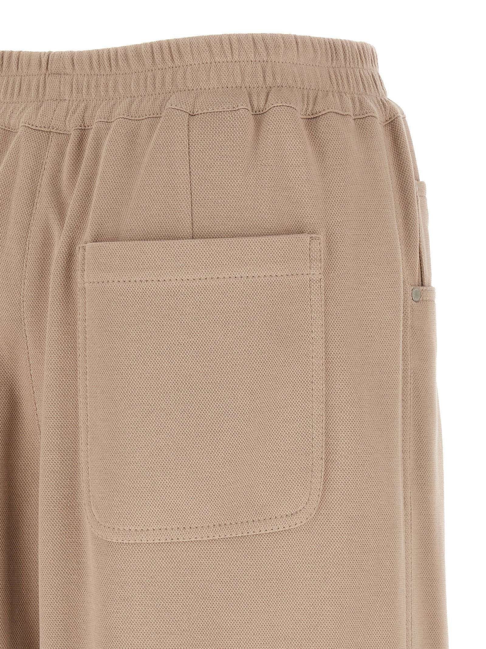 Brunello Cucinelli Braune Baumwoll-Bermudashorts