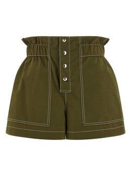 Marni Zweifarbige Baumwoll-Bermudashorts