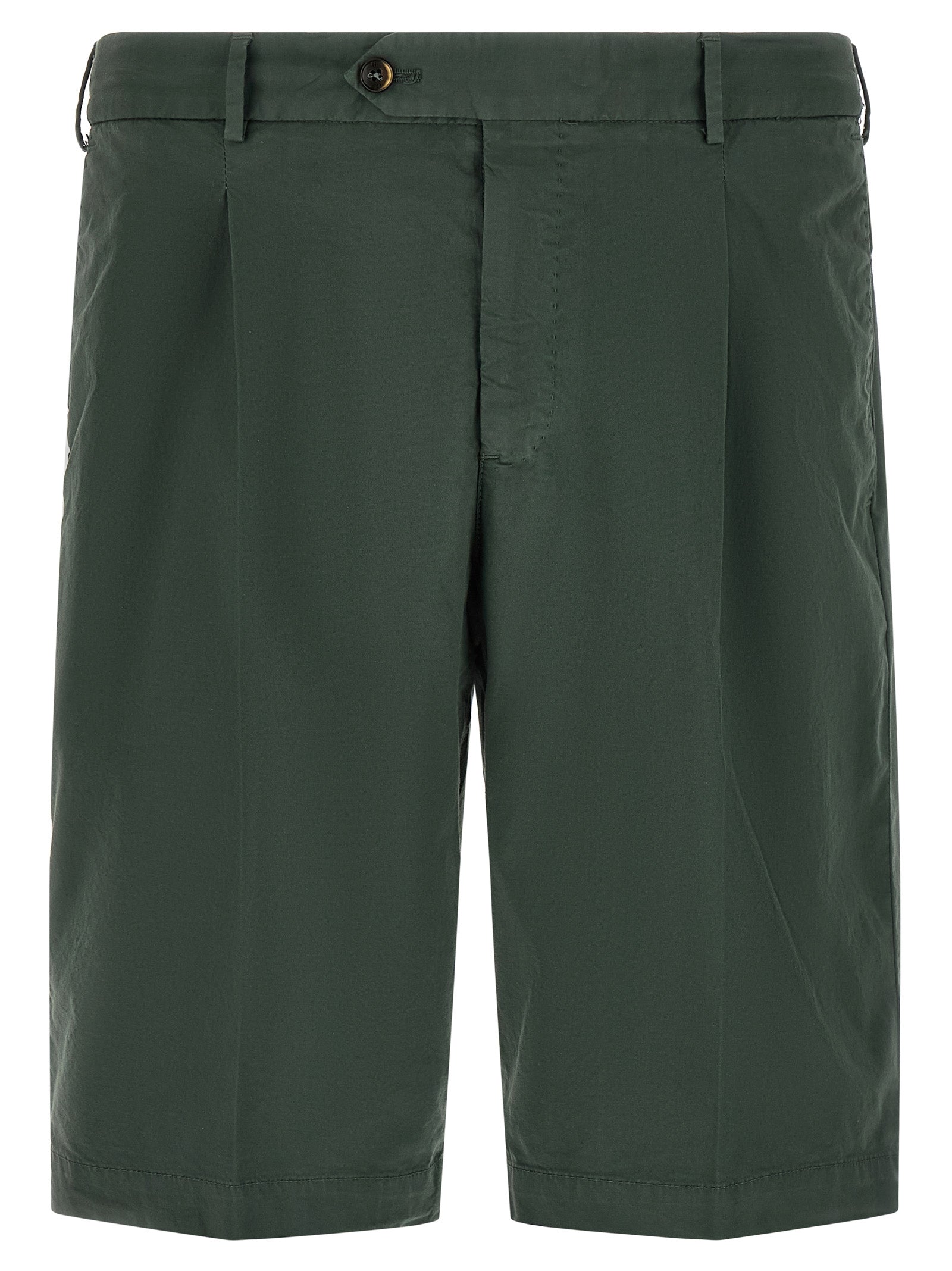 PT Torino Zweifarbige Baumwoll-Bermudashorts