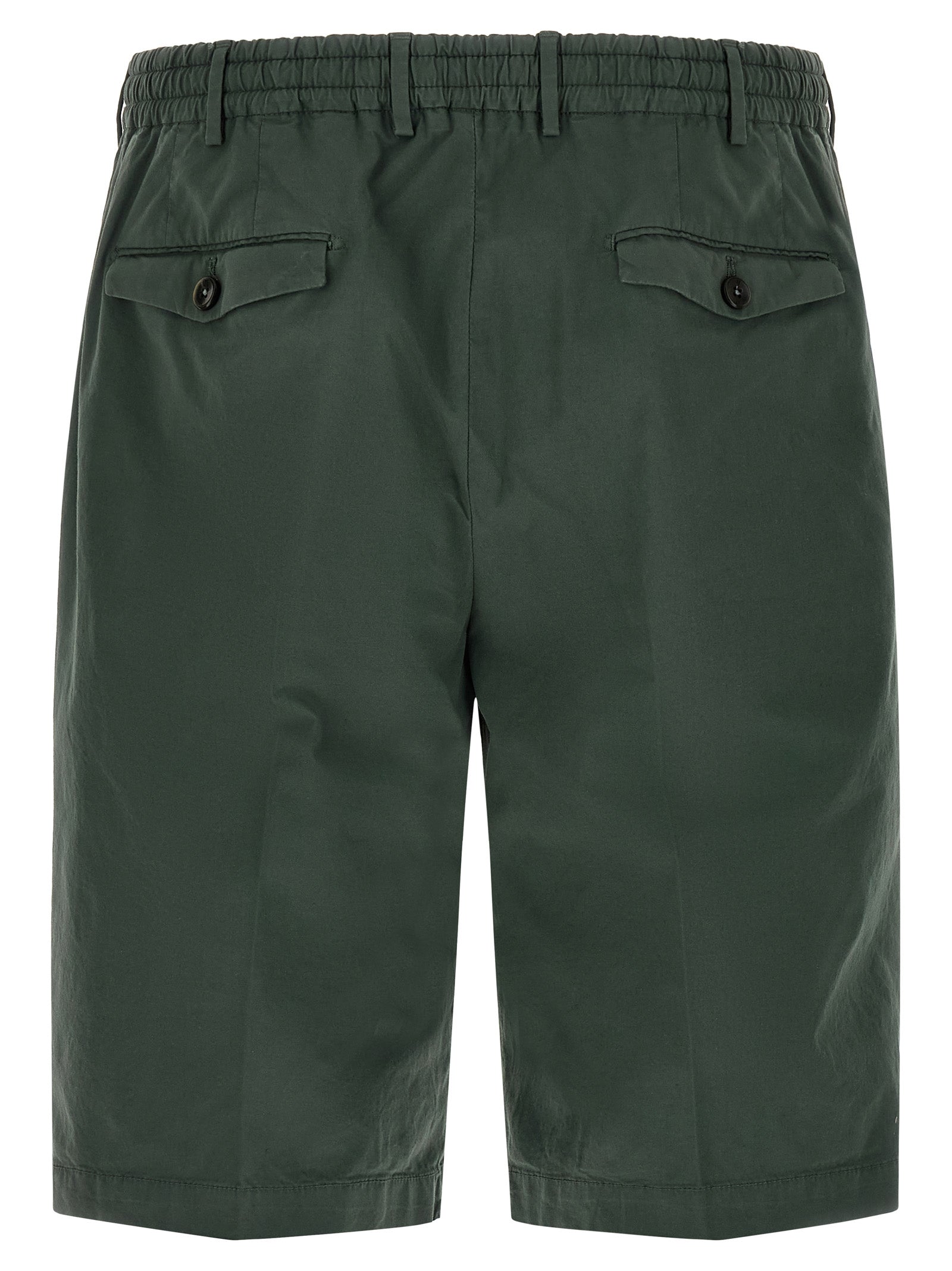 PT Torino Zweifarbige Baumwoll-Bermudashorts