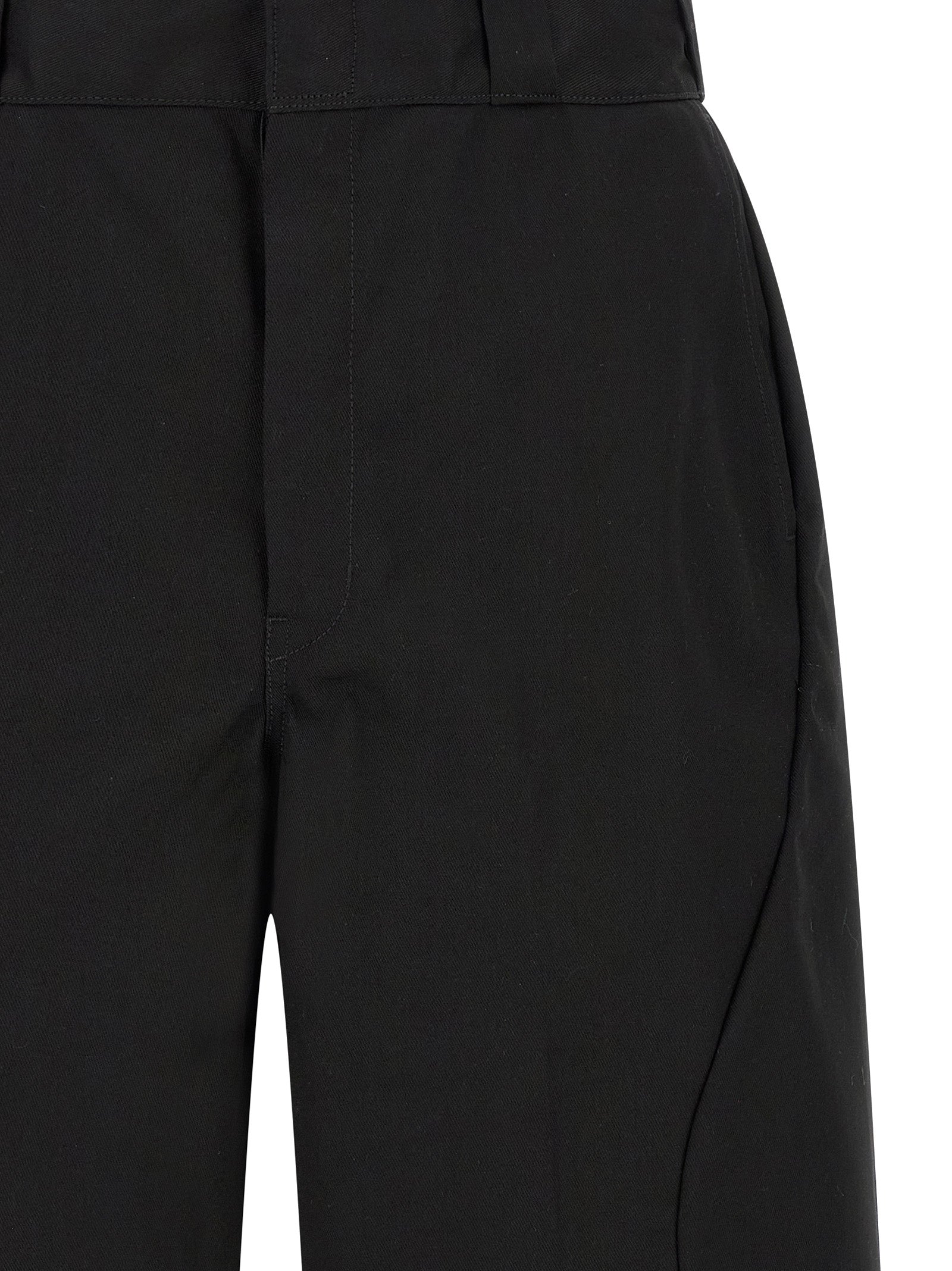 Undercover Schwarze Bermuda-Shorts aus Polyester