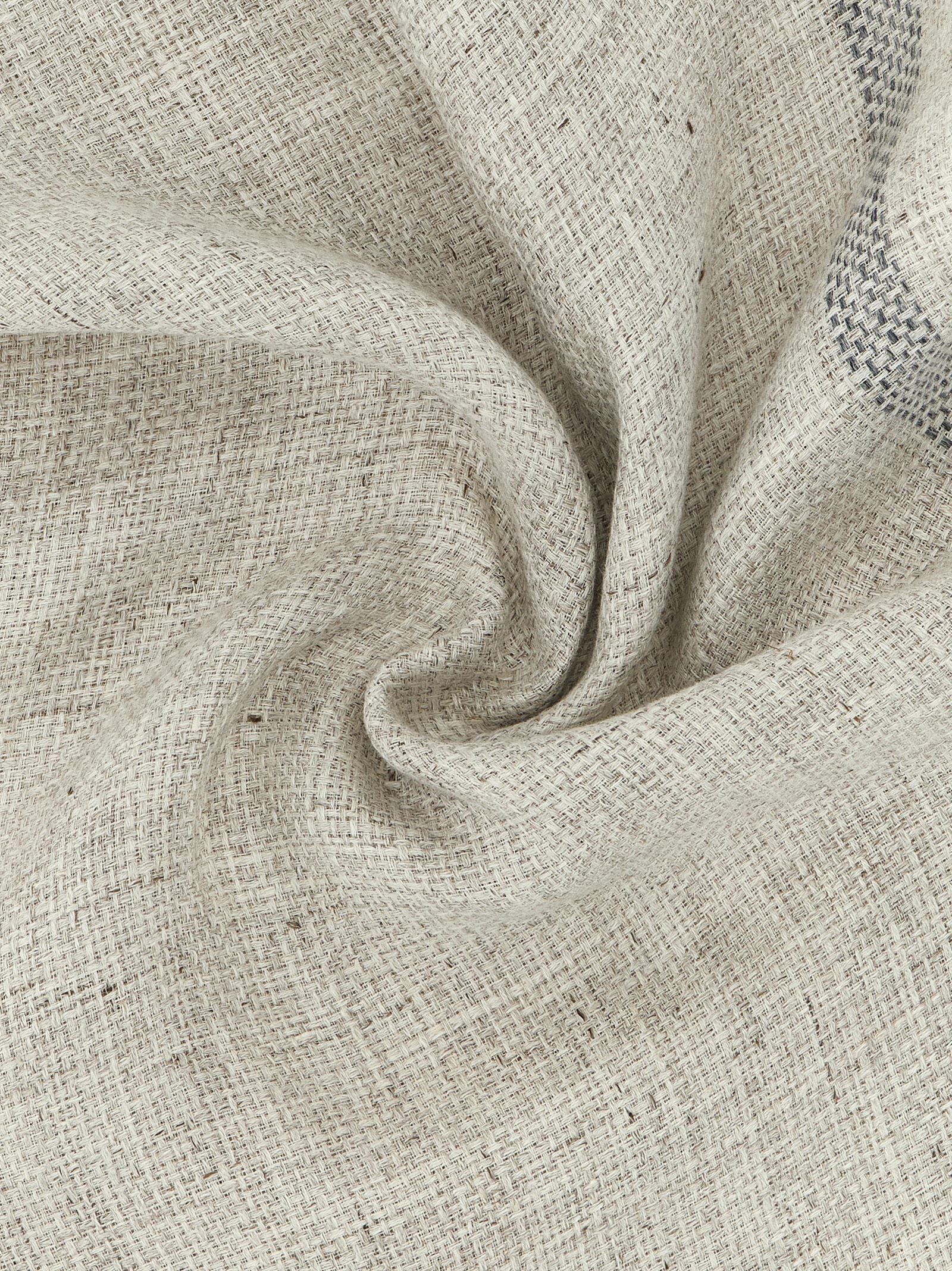 Brunello Cucinelli Grauer Leinen-Schal