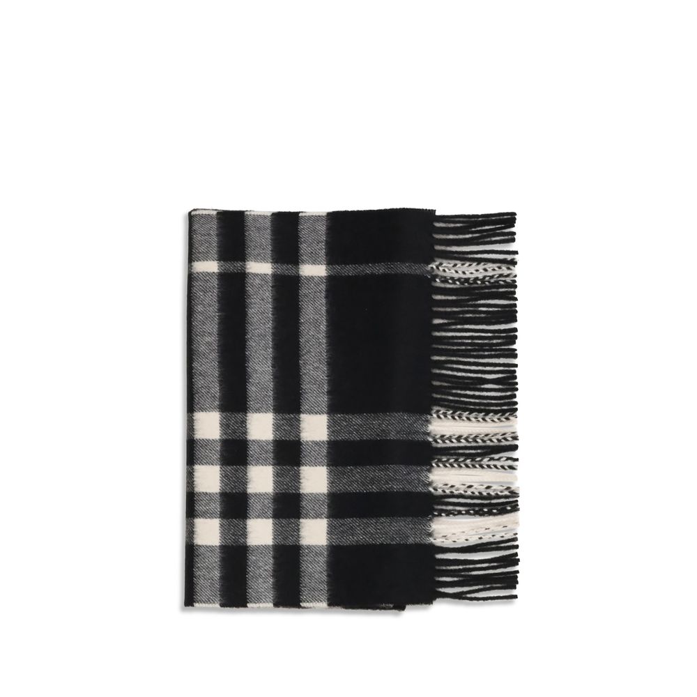 Burberry Schwarzer Kaschmirschal