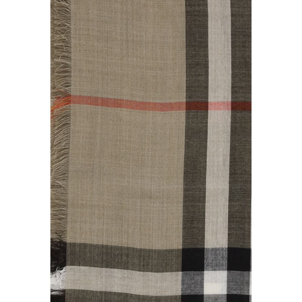 Burberry Beige Wollschal