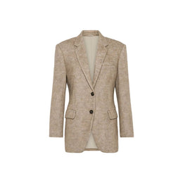 Brunello Cucinelli Beiger Kaschmir-Blazer
