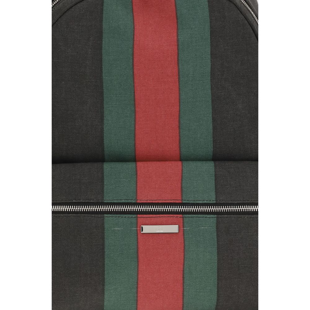 Gucci Schwarze Stoffhandtasche