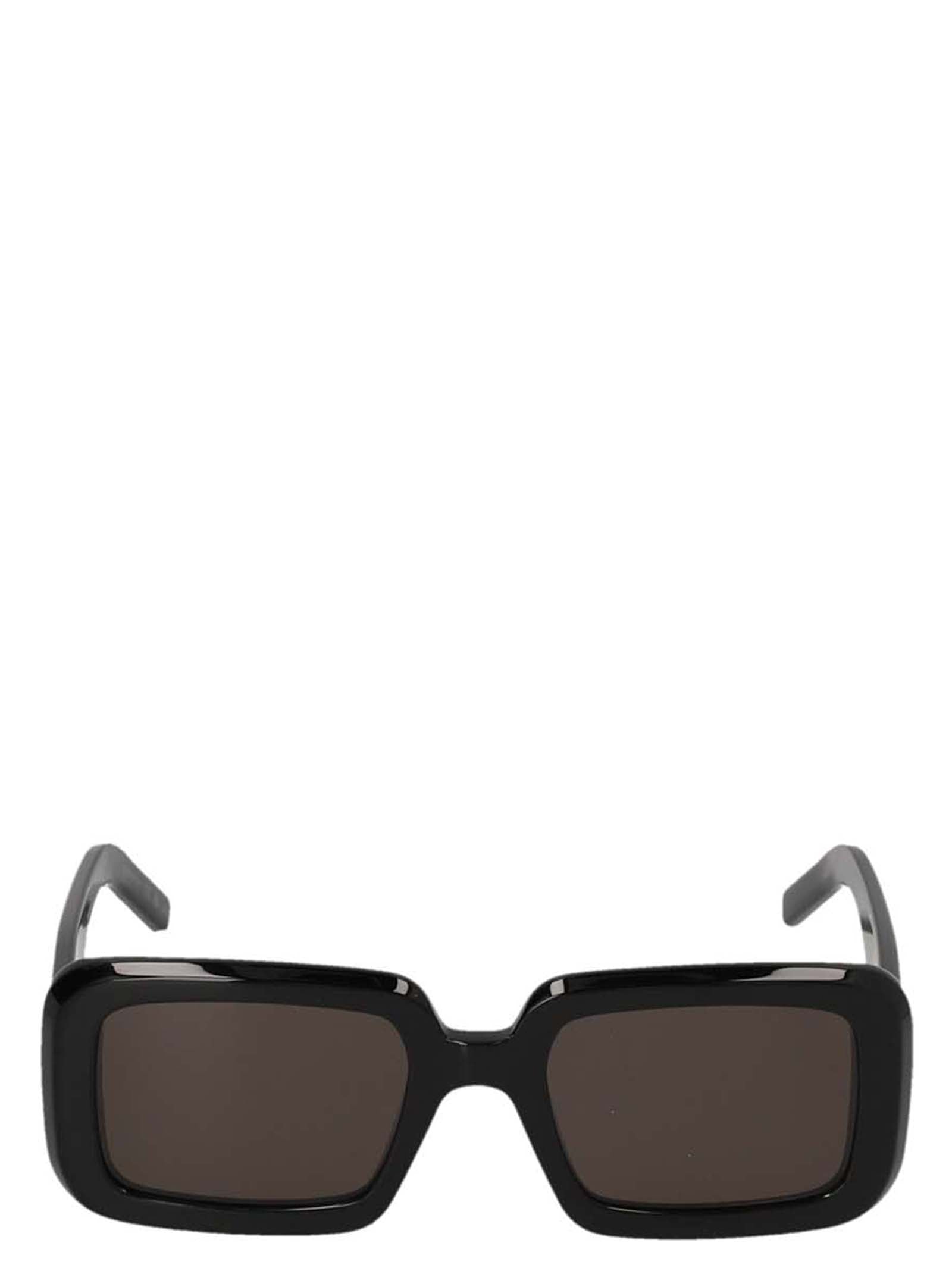 Saint Laurent Schwarze Sonnenbrille aus Acetat