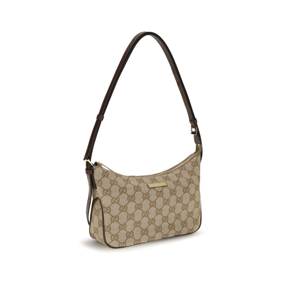 Gucci Beige Stoff-Handtasche