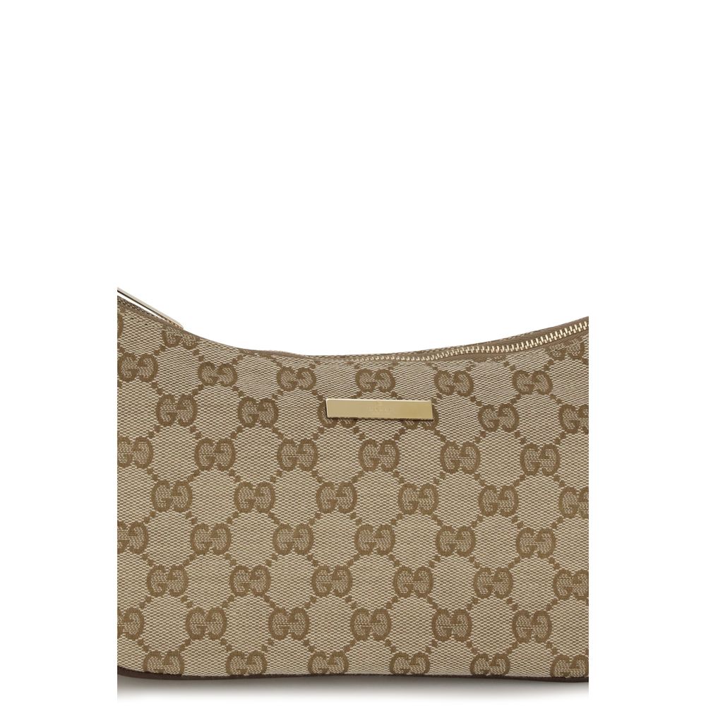Gucci Beige Stoff-Handtasche
