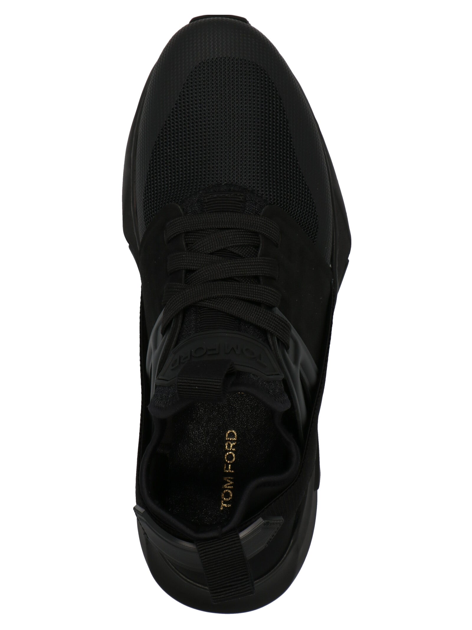 Tom Ford Schwarze Sneaker aus Polyethylen
