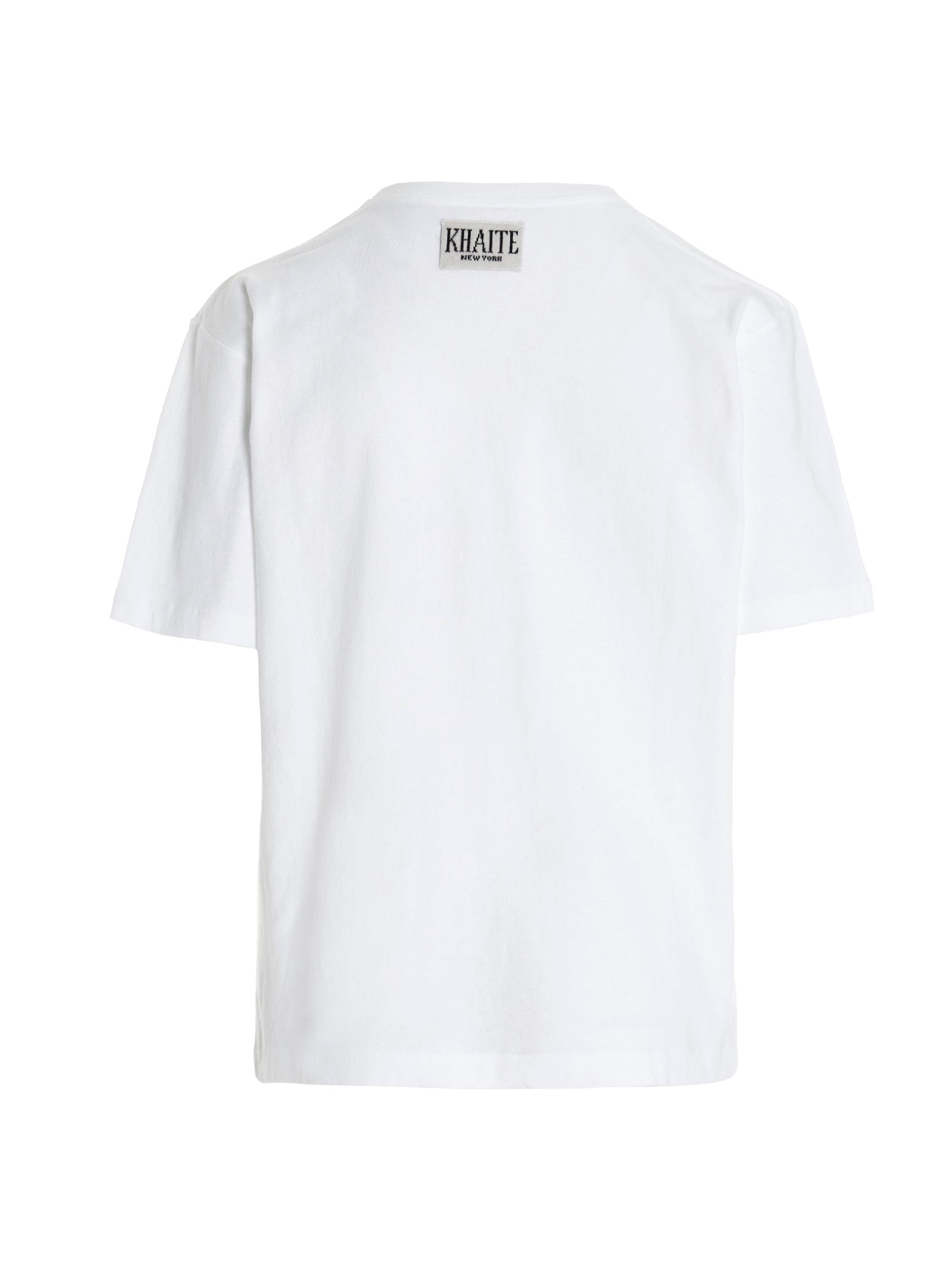Khaite Weißes Baumwoll-T-Shirt