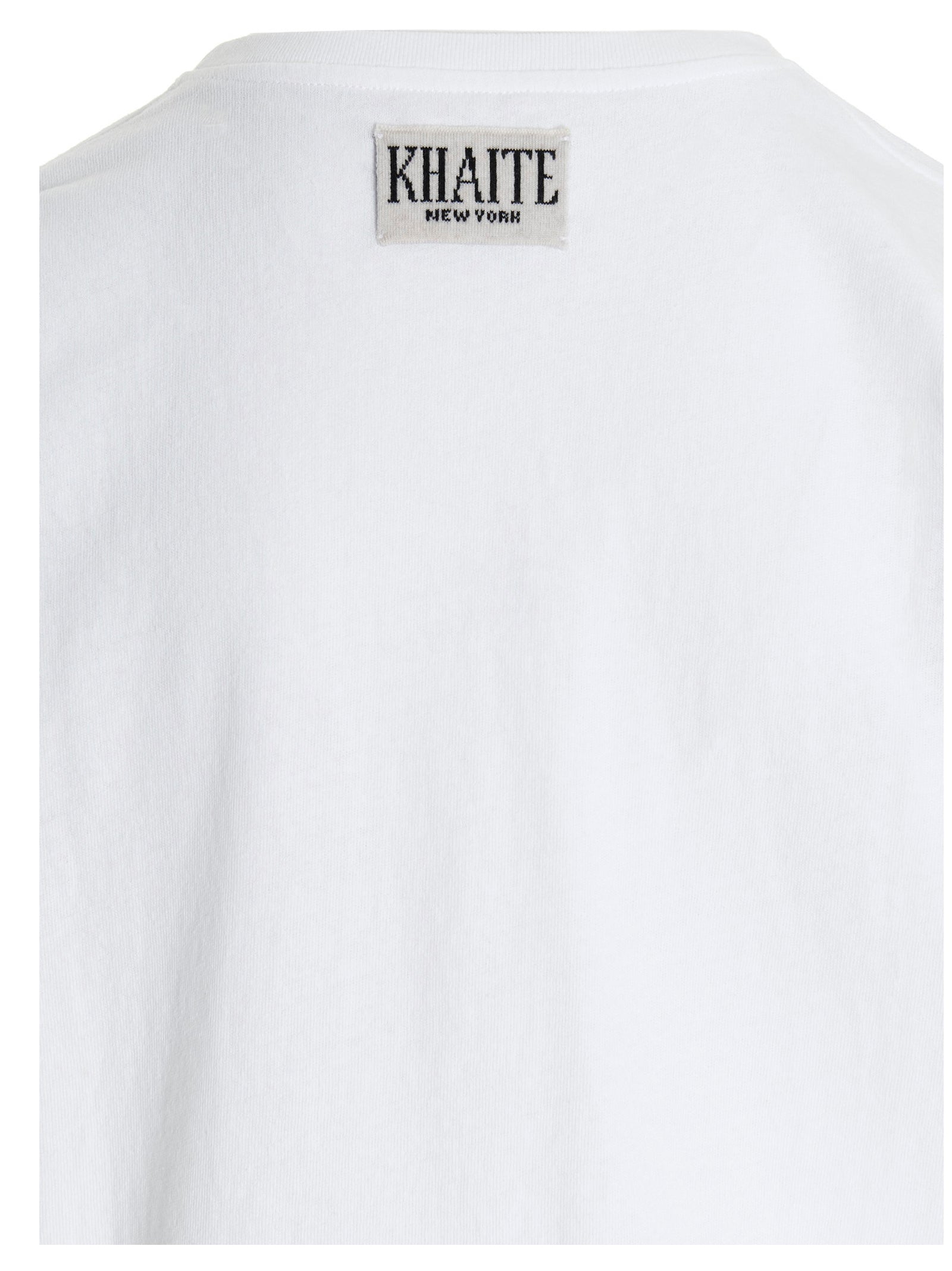 Khaite Weißes Baumwoll-T-Shirt