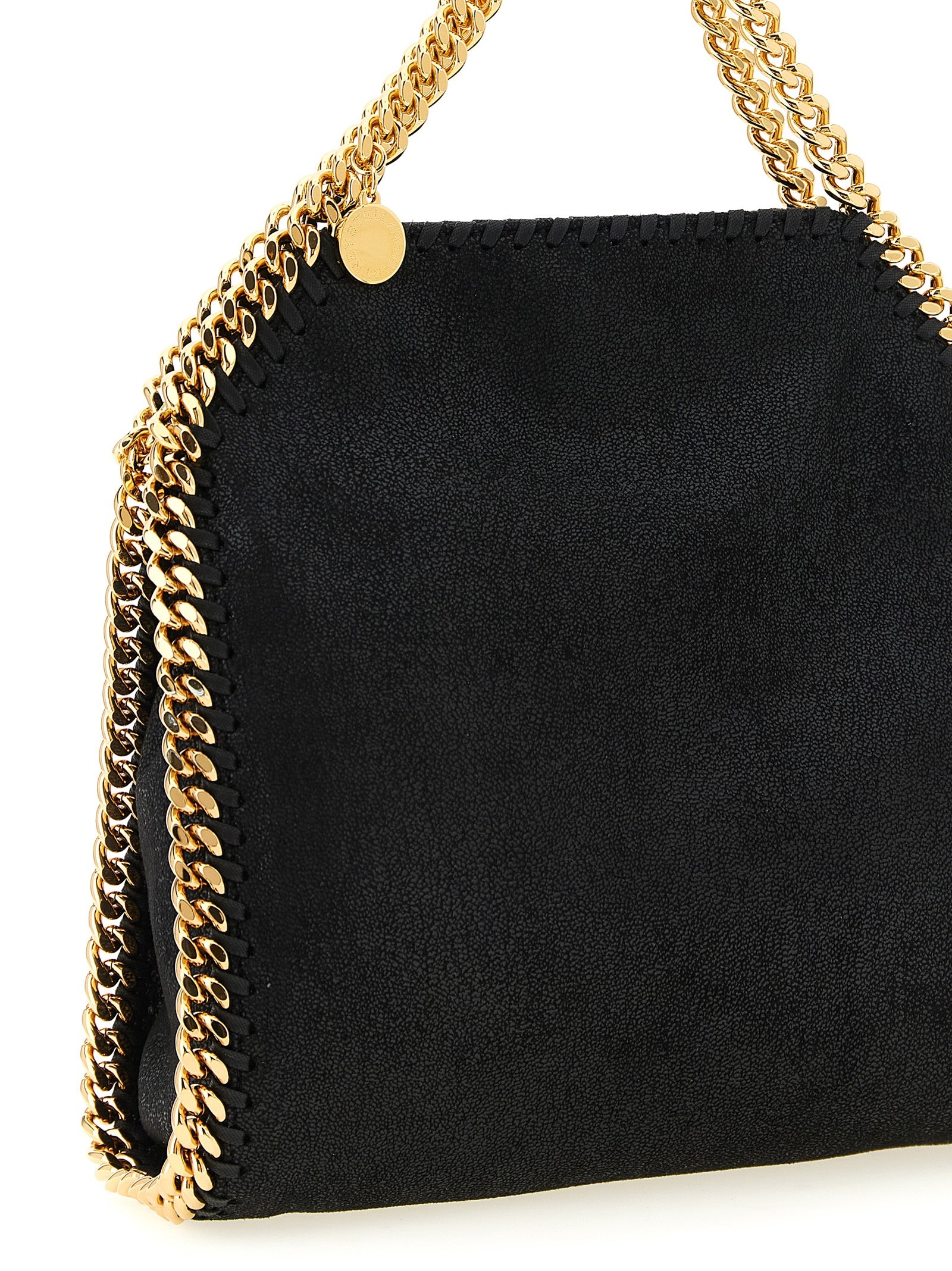 Stella McCartney Schwarze Handtasche aus Polyester