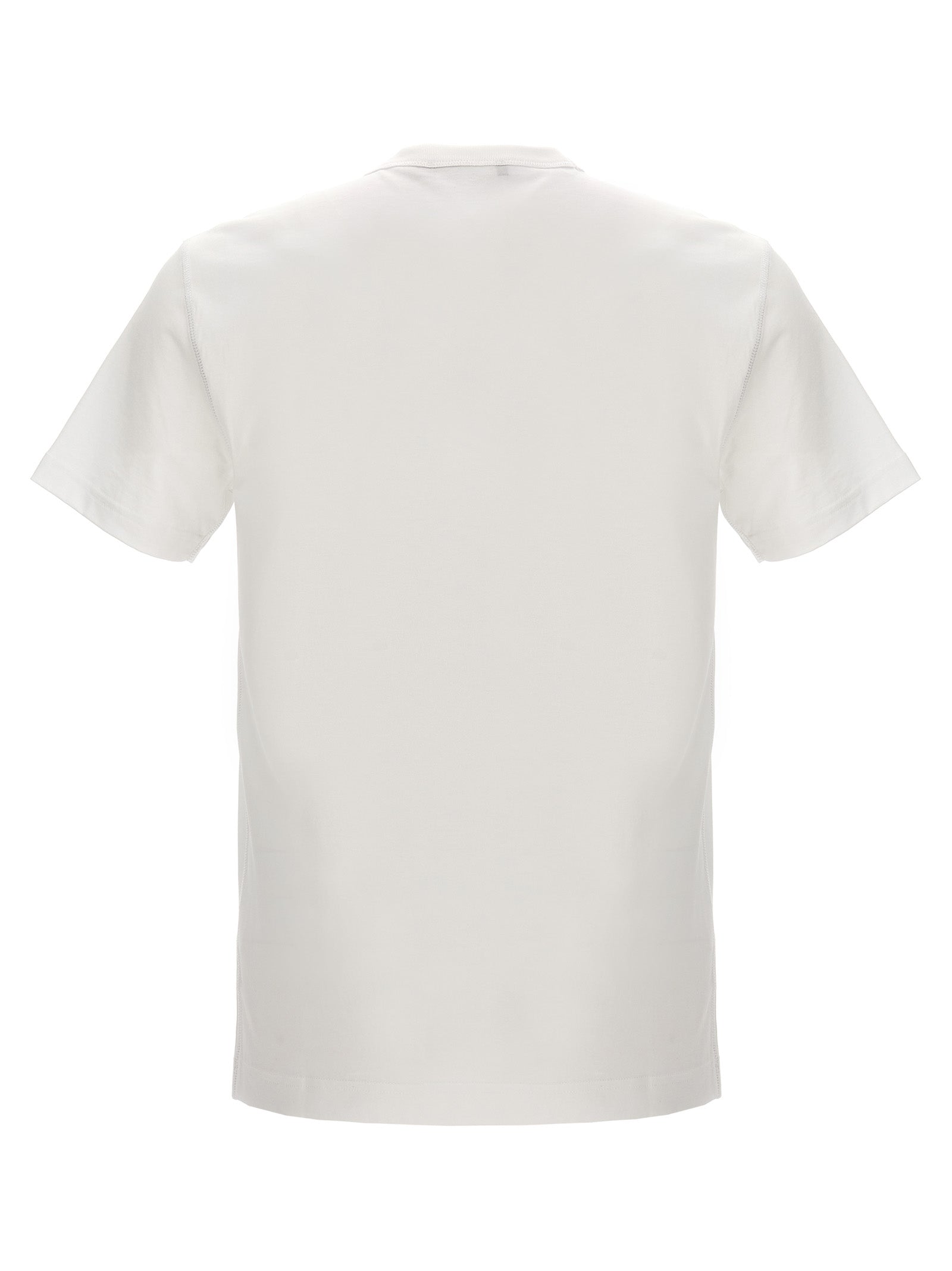 Dolce & Gabbana Weißes Baumwoll-T-Shirt