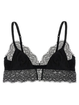 Dolce & Gabbana Schwarzer Seiden-BH