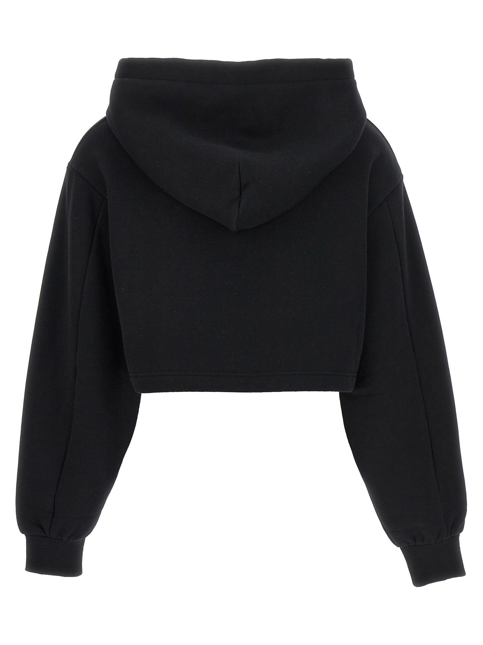 Dolce & Gabbana Schwarzer Baumwoll-Hoodie