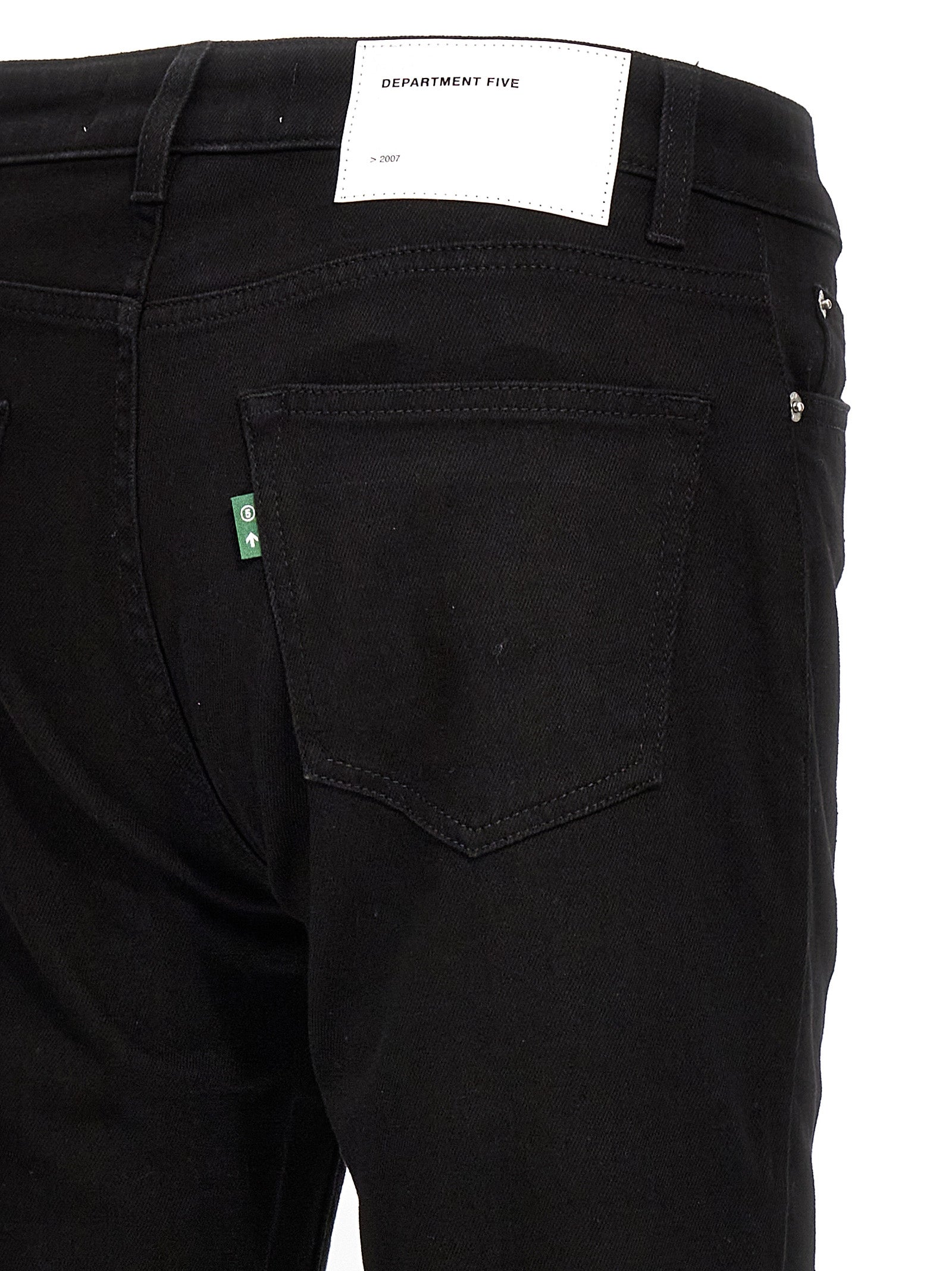 Department 5 Schwarze Skinny Jeans aus Baumwolle