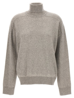 Armarium Grauer Kaschmir-Strickjacke